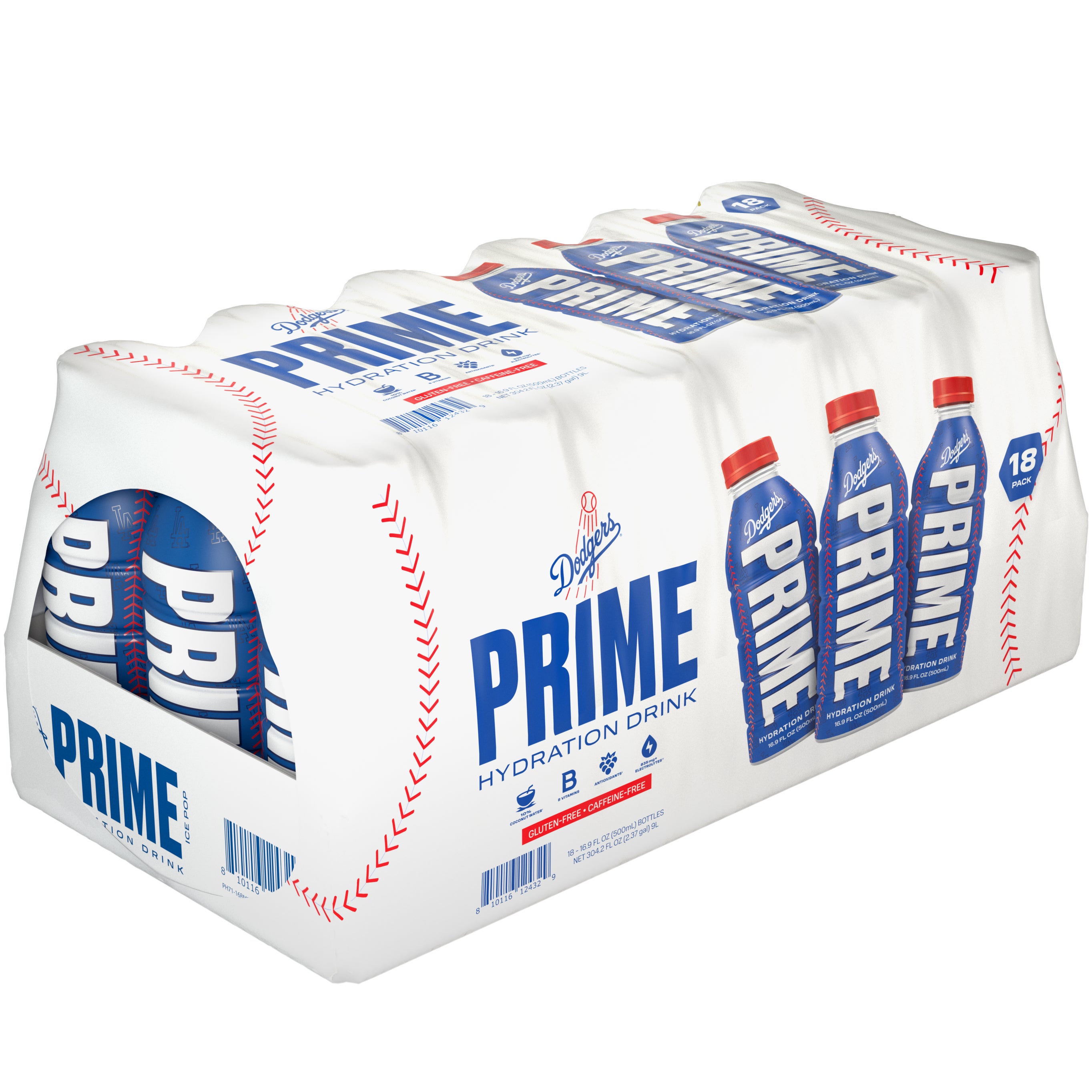 PRIME HYDRATION LA DODGERS 18/16.9 OZ