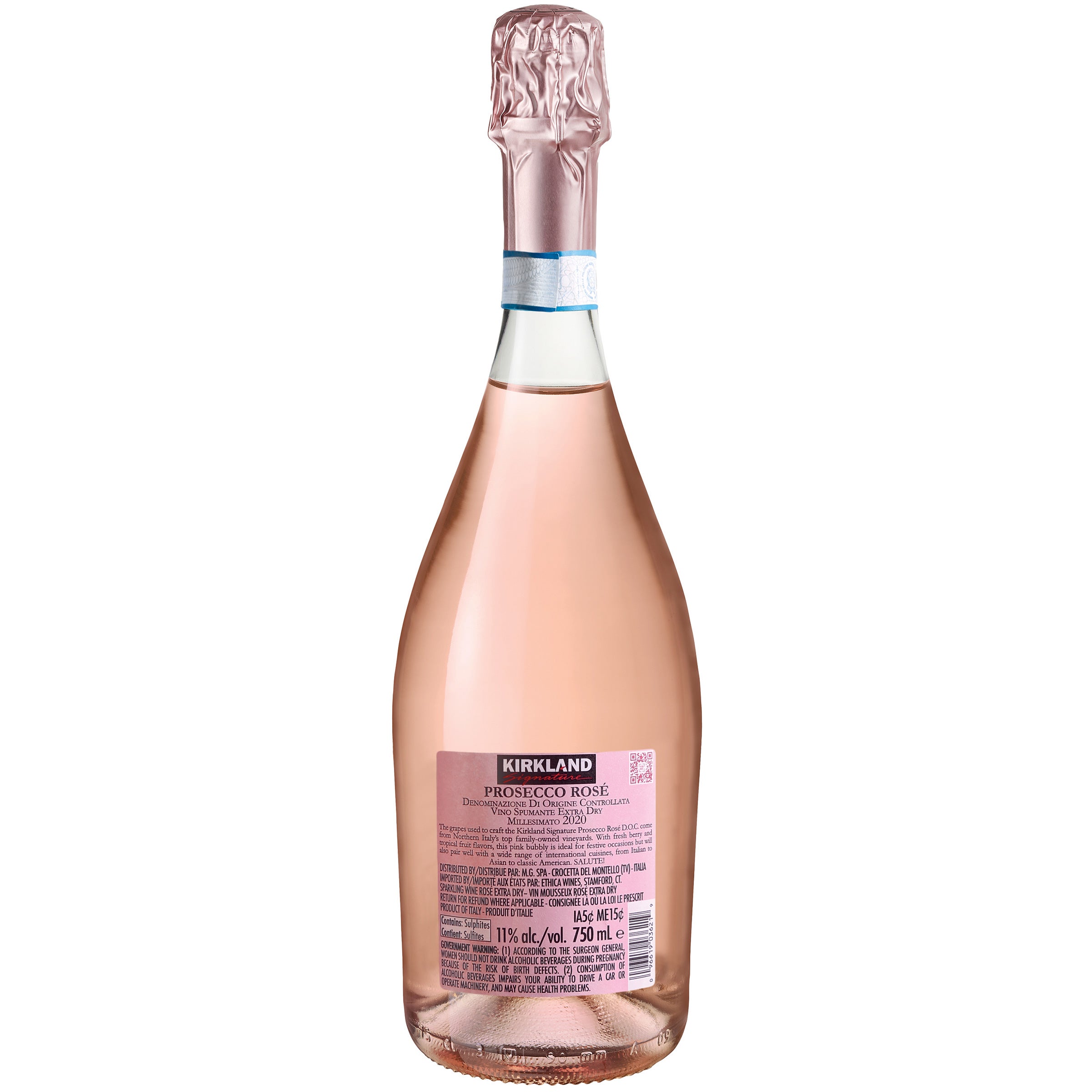 KIRKLAND SIGNATURE PROSECCO ROSE DOC ITALY 750ML