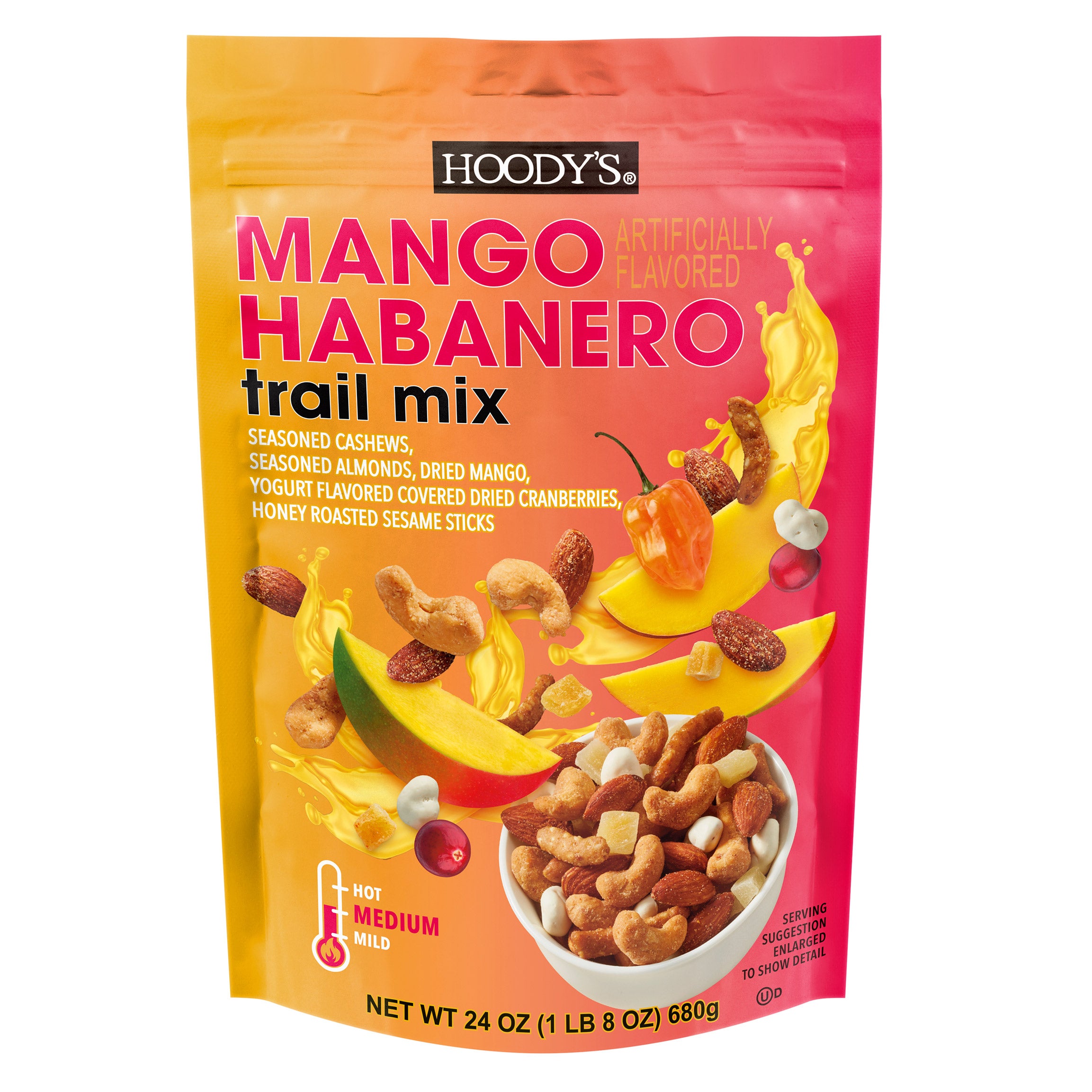HOODY'S MANGO HABANERO TRAIL MIX 24 OZ - Image 1