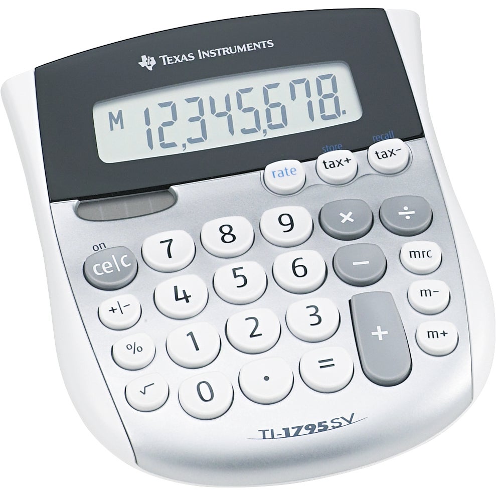 TEXAS INSTRUMENTS MINIDESK CALCULATOR TEXTI1795SV