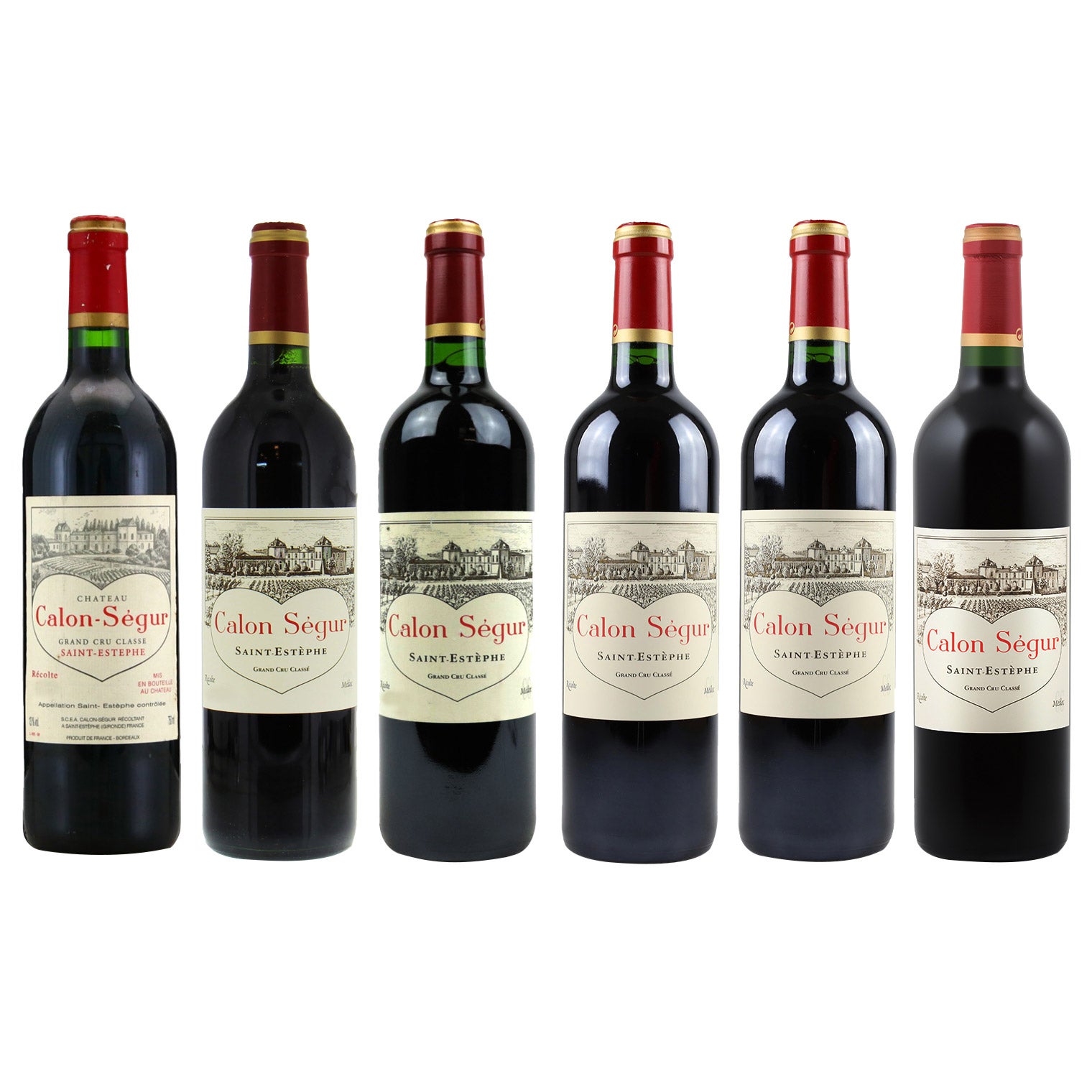 CH CALON SEGUR 98/03/05/06/09/10 VERTSET 6PACK - Image 1