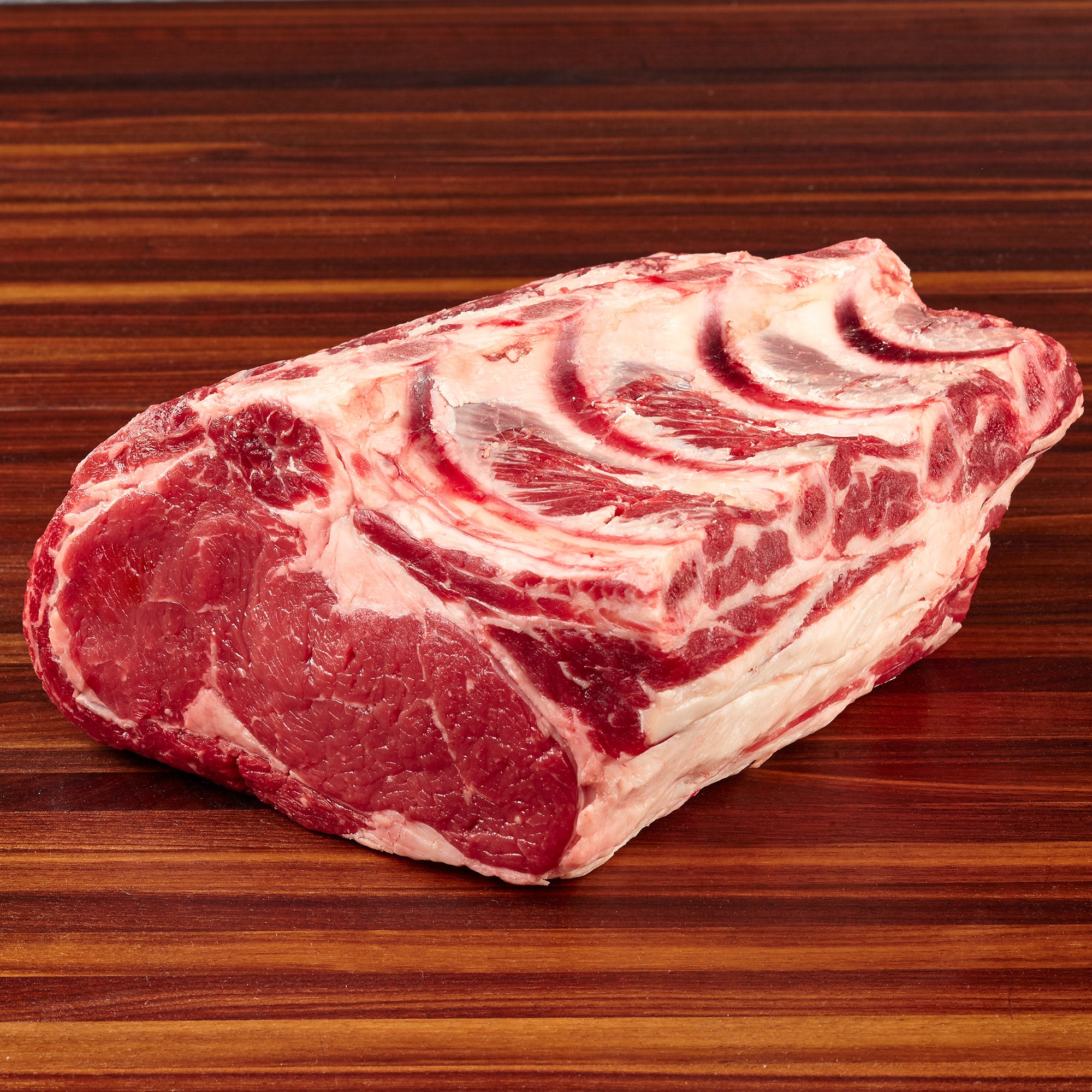 BEEF RIB STANDING RIB BONE IN USDA CHOICE PER LB.