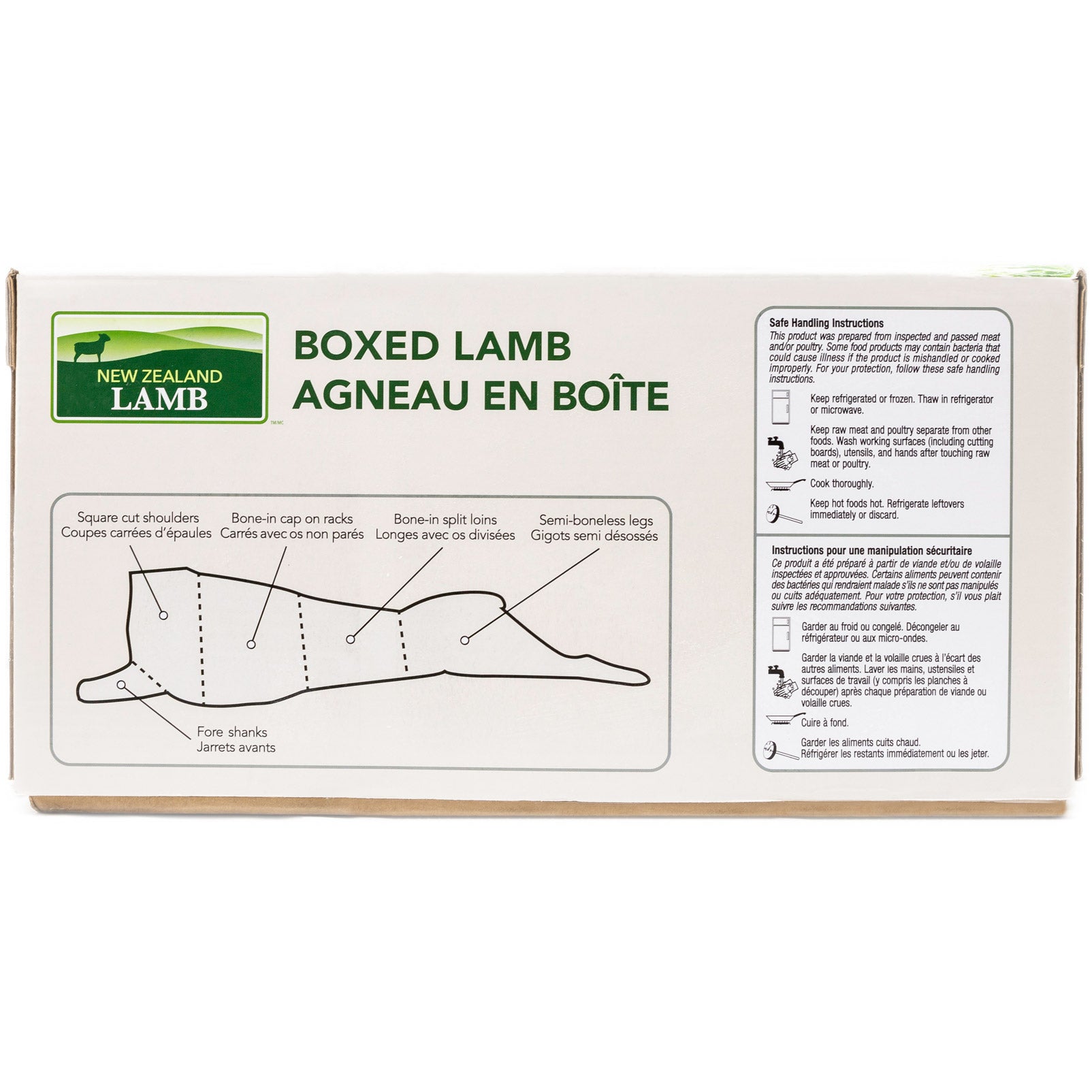 WHOLE LAMB 8 WAY CUT CASE SALE ONLY HALAL PRICE PER LB