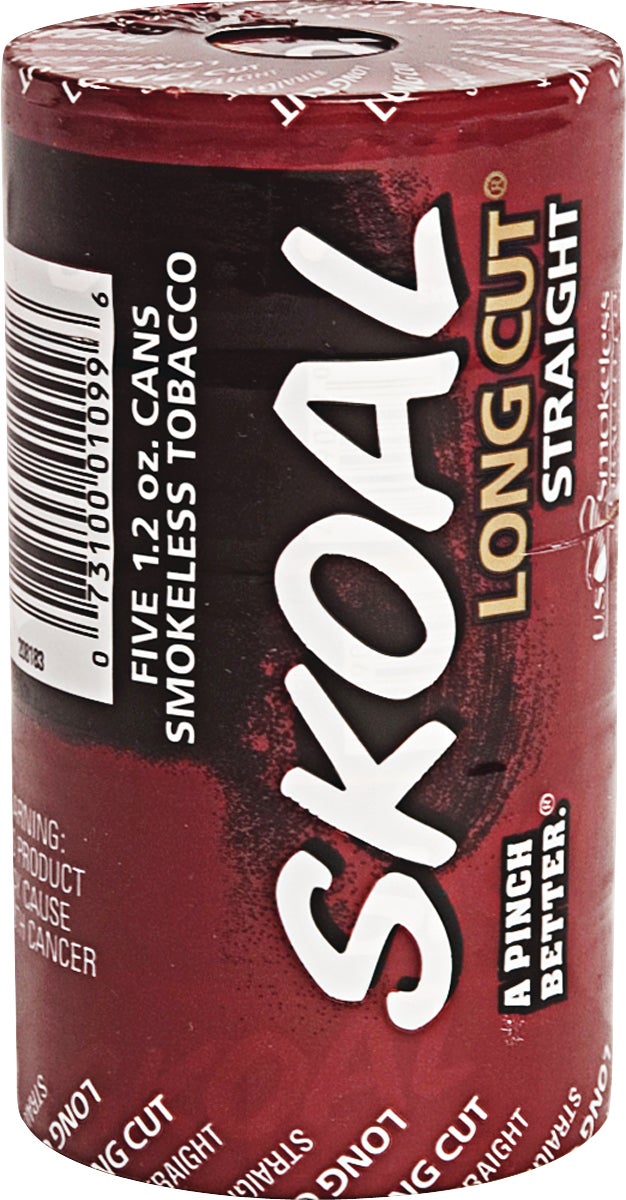 SKOAL STRAIGHT 5/1.2 OZ CANS