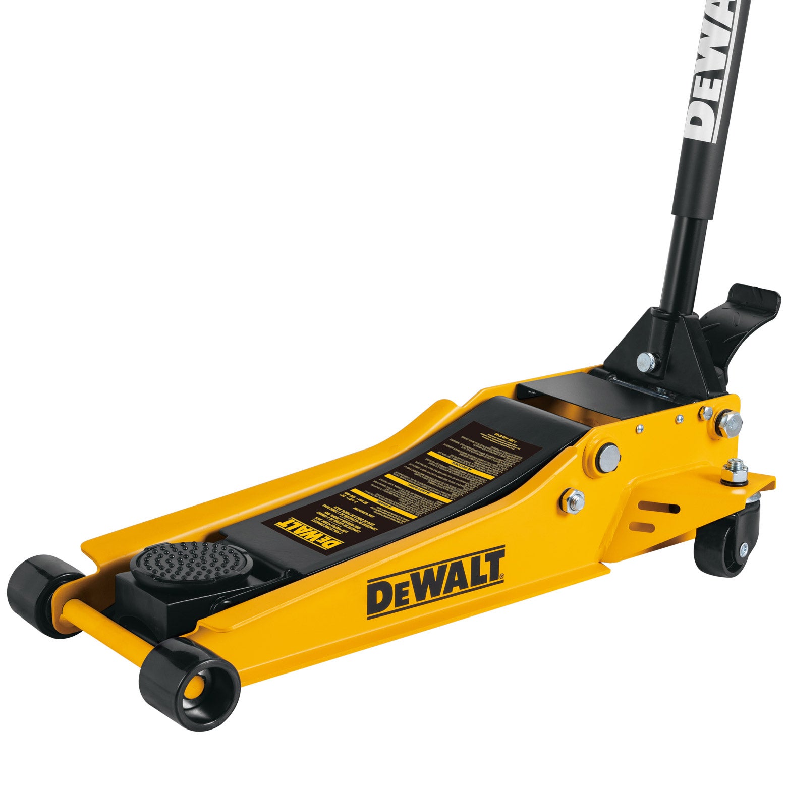 DEWALT LOW PROFILE 3 TON FLOOR JACK - Image 1