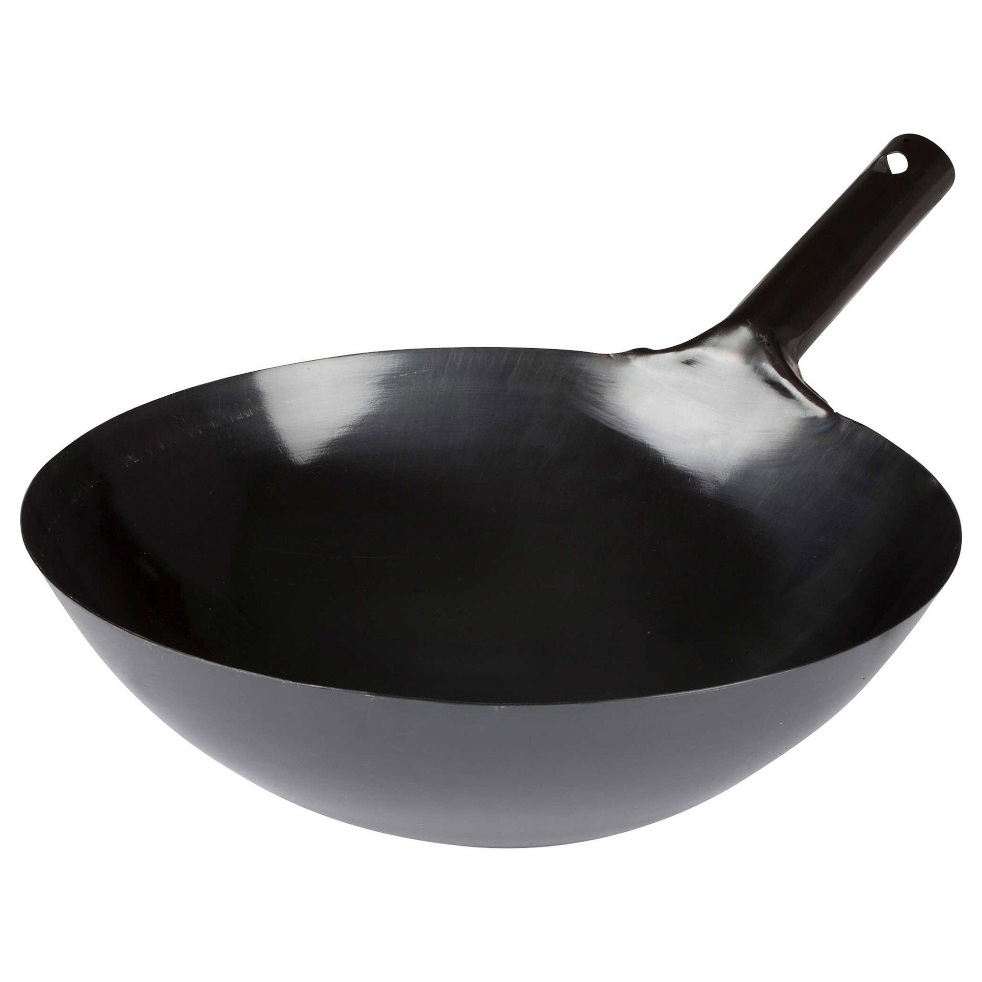 WINCO INDUSTRIES 14" CARBON STEEL WOK MODEL: WOK-34