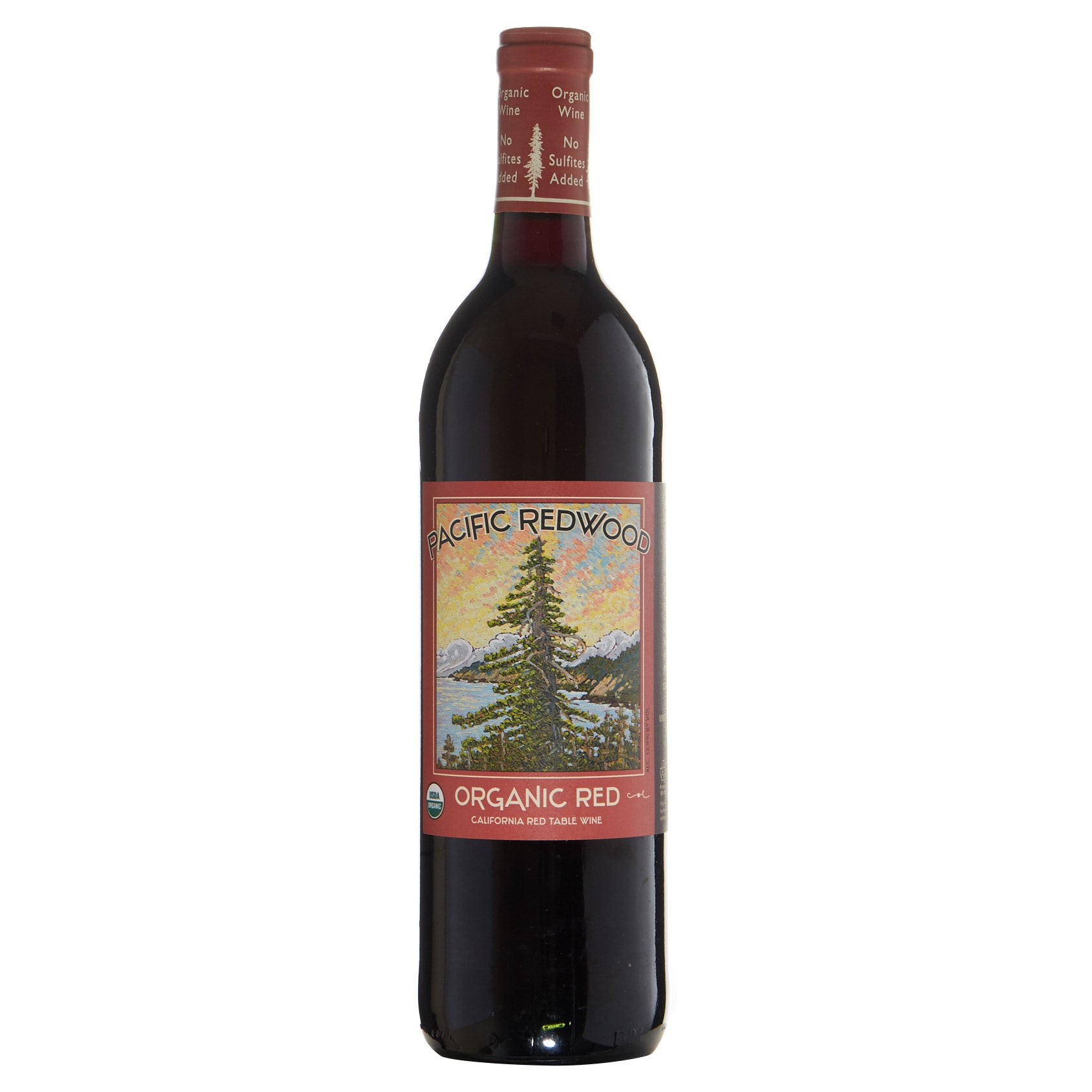 ORGANIC FREY VINEYARDS PACIFIC REDWOOD RED MENDOCINO COUNTY 750ML