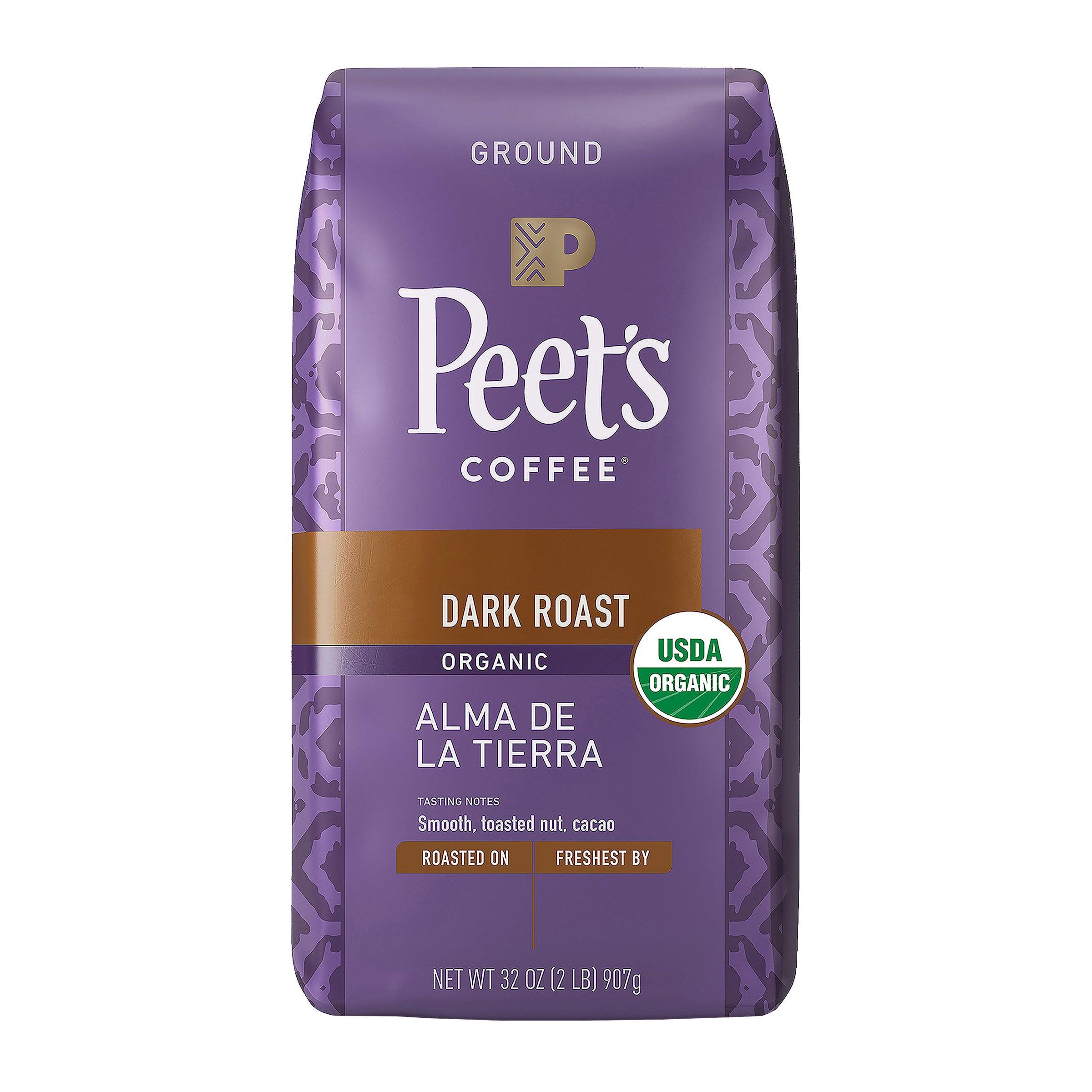 ORGANIC PEET'S COFFEE ALMA DE LA TIERRA 2 POUNDS