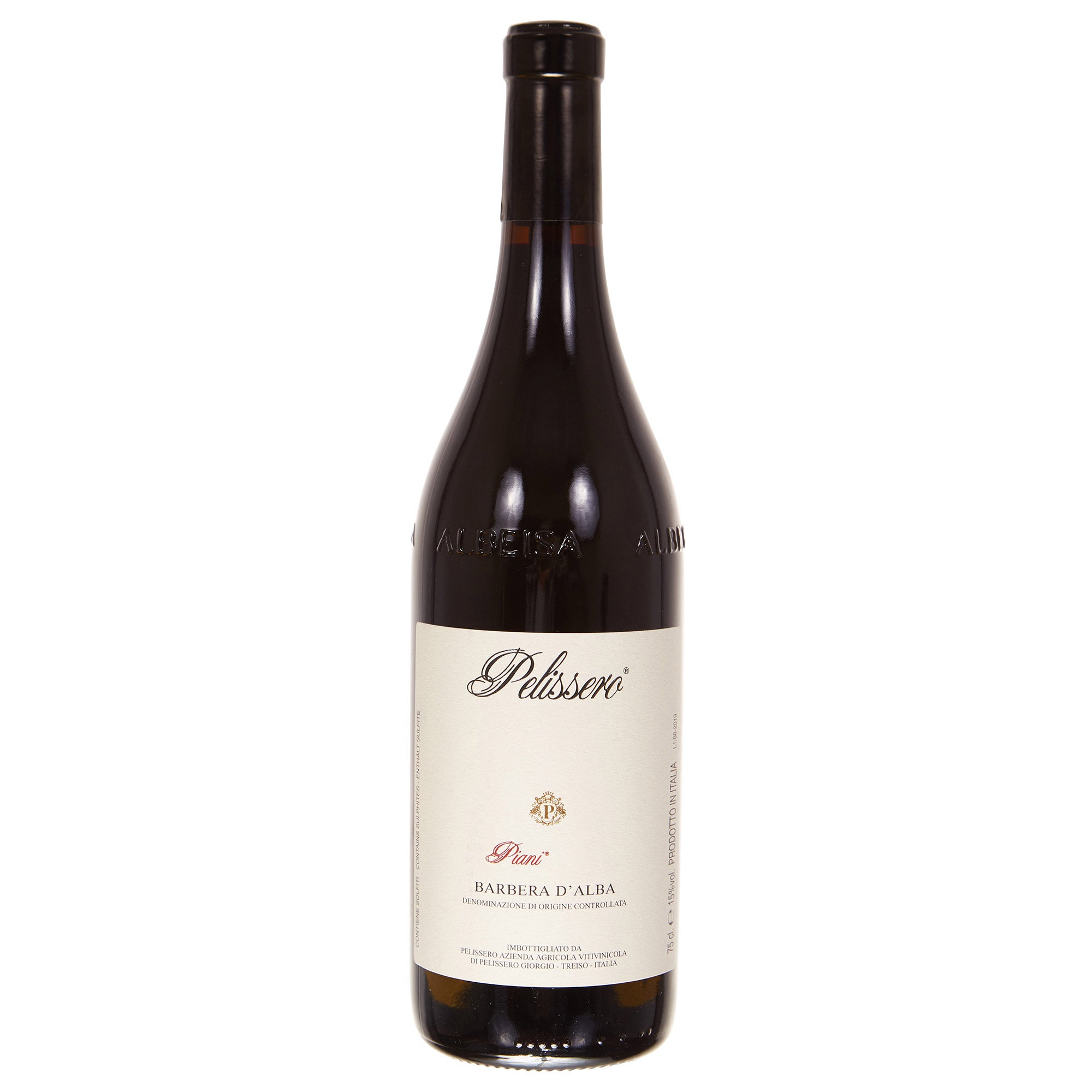 PELISSERO BARBERA D'ALBA PIANI ITALY 750 ML