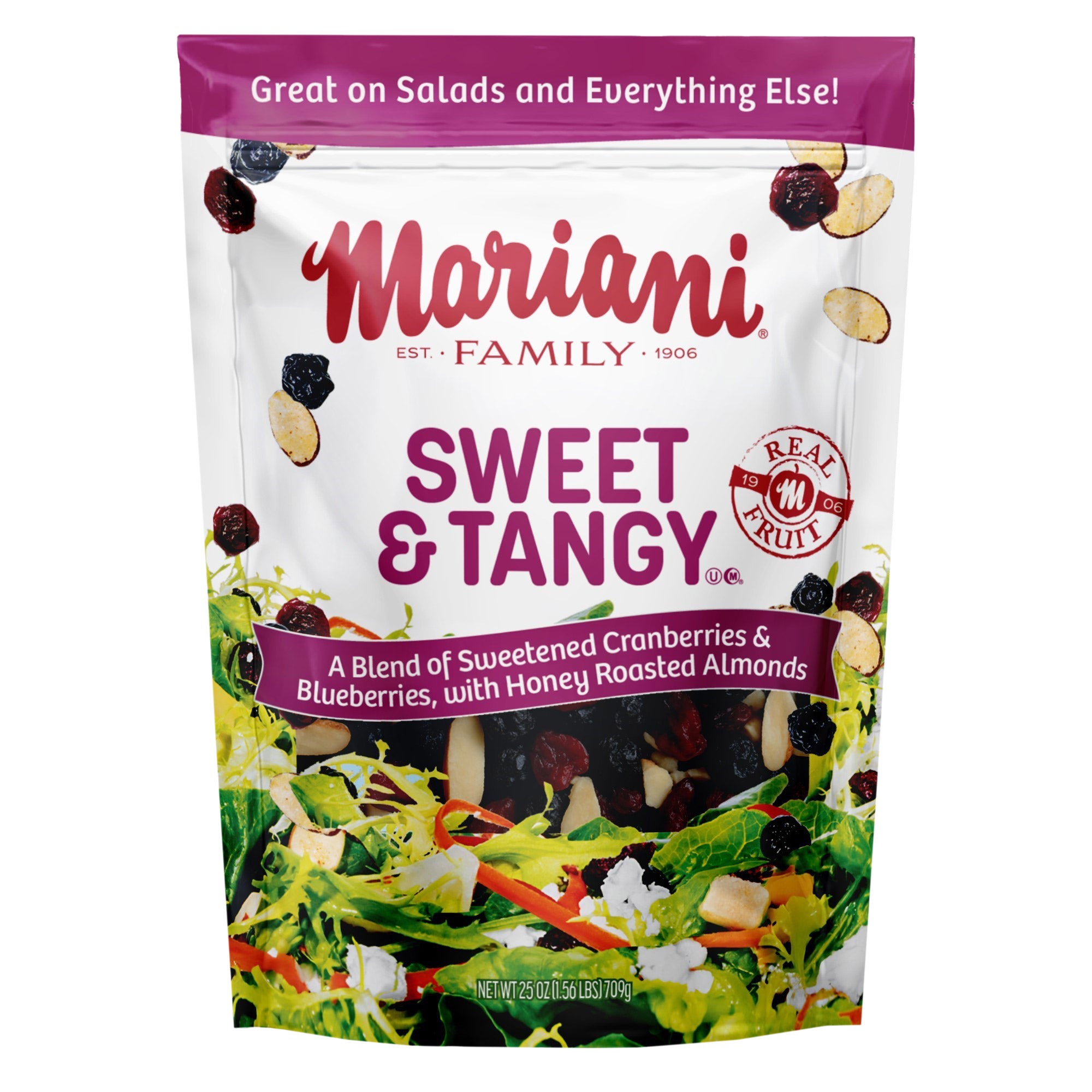 MARIANI SALAD TOPPER SWEET AND TANGY 25 OUNCES