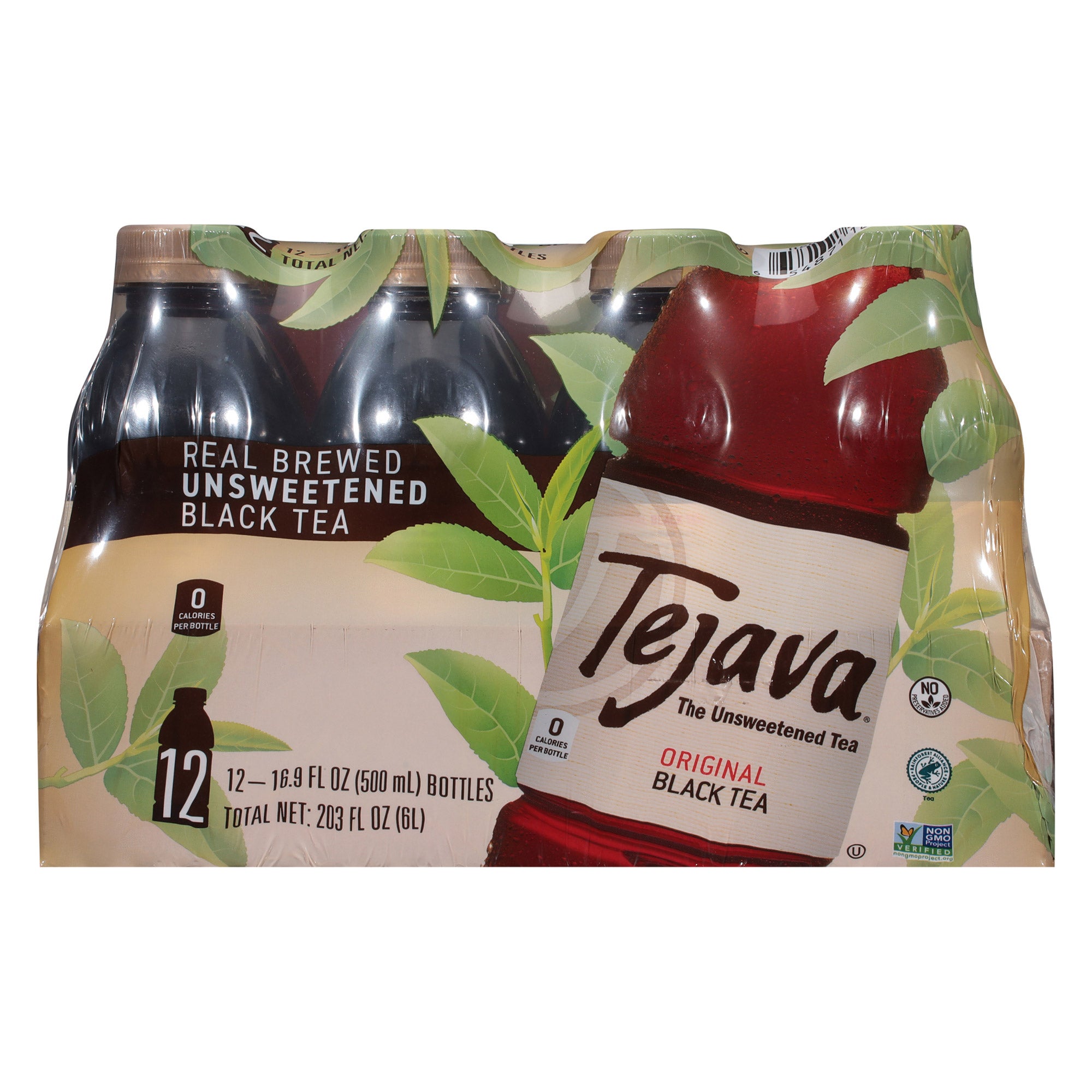 TEJAVA PREMIUM BLACK TEA 12 PACK 16.9 OUNCES