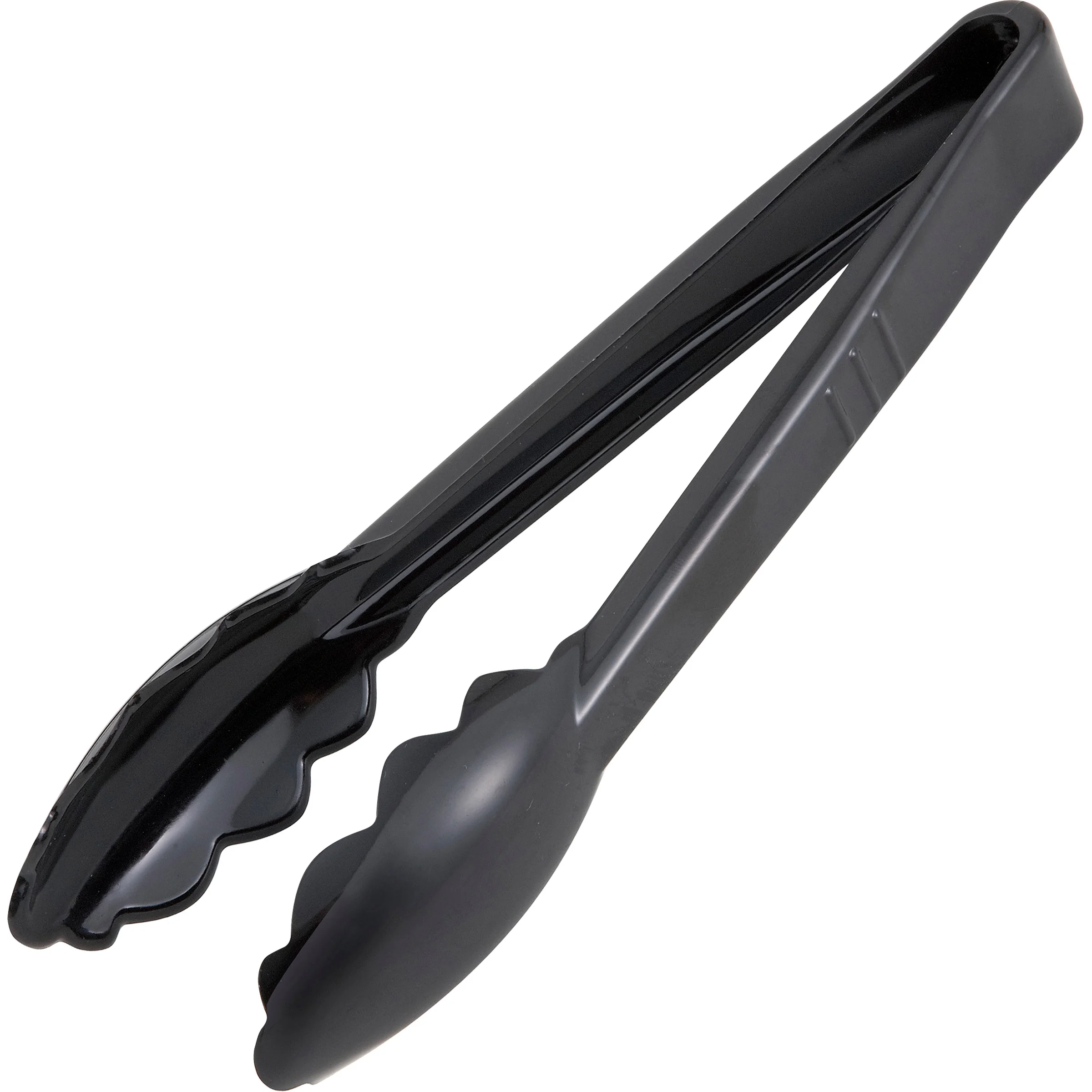 WINCO BUFFET TONG 9" POLYCARBONATE BLACK - Image 1