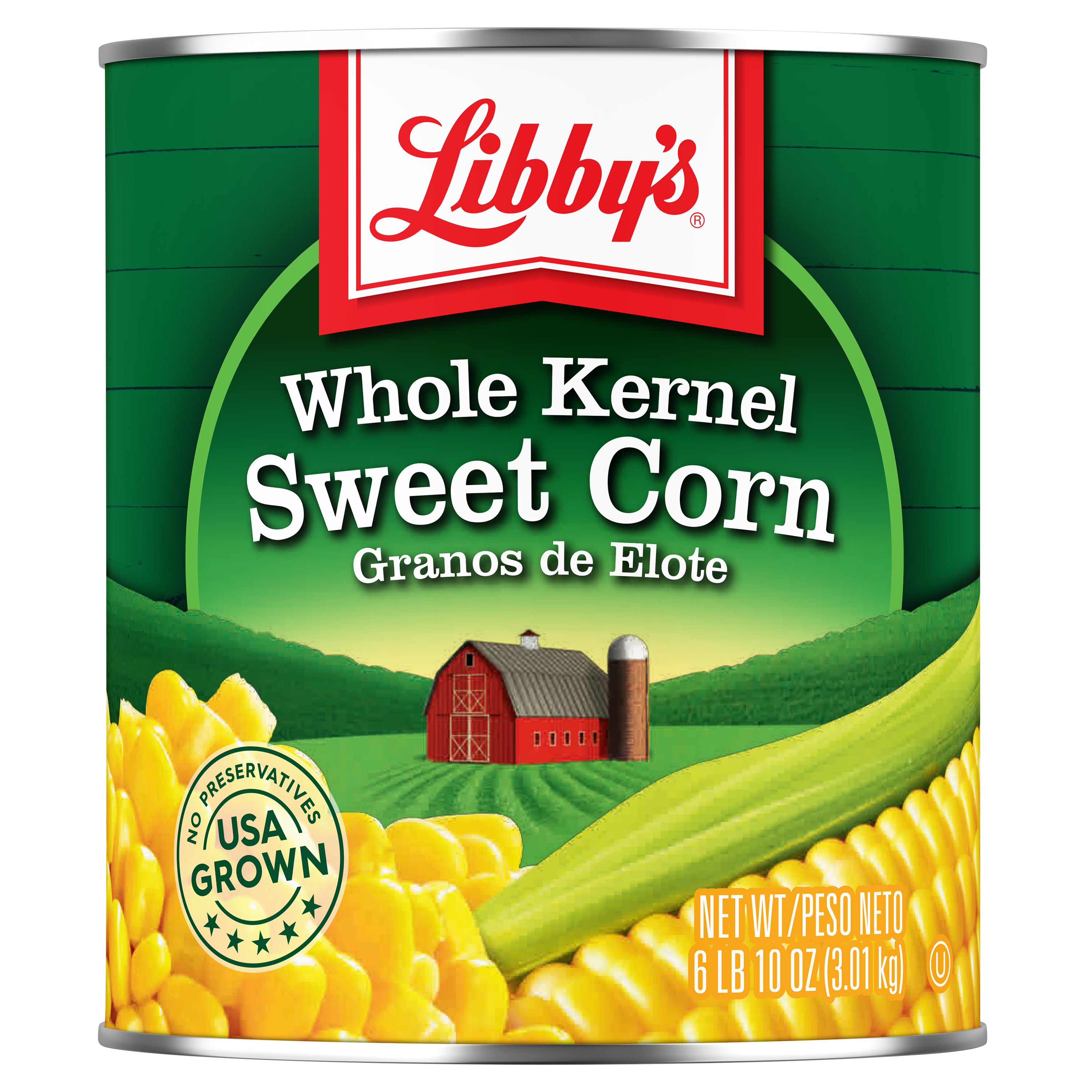 LIBBY'S WHOLE KERNEL CORN 6 LBS 10 OZ - Image 1