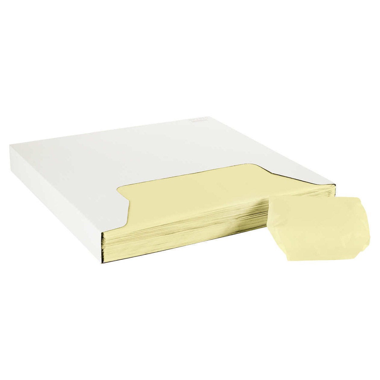 BAGCRAFT YELLOW 12" X 12" DELI WRAP 1000 CT 057412