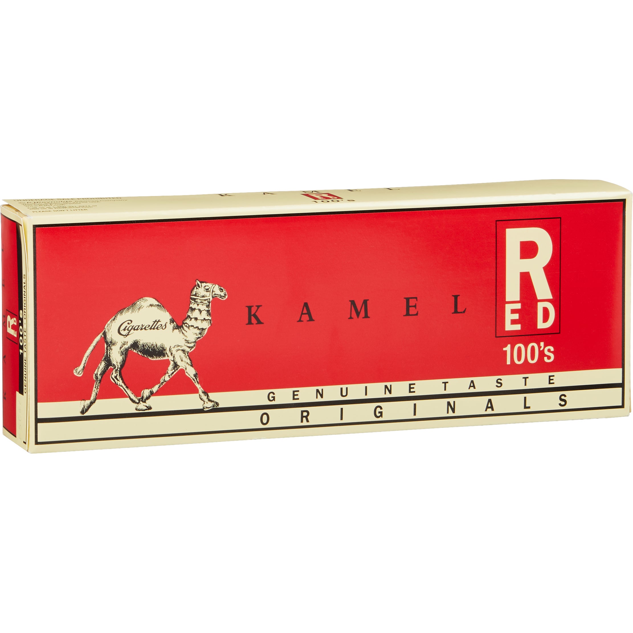 KAMEL RED GENUINE ORIGINAL 100 BOX