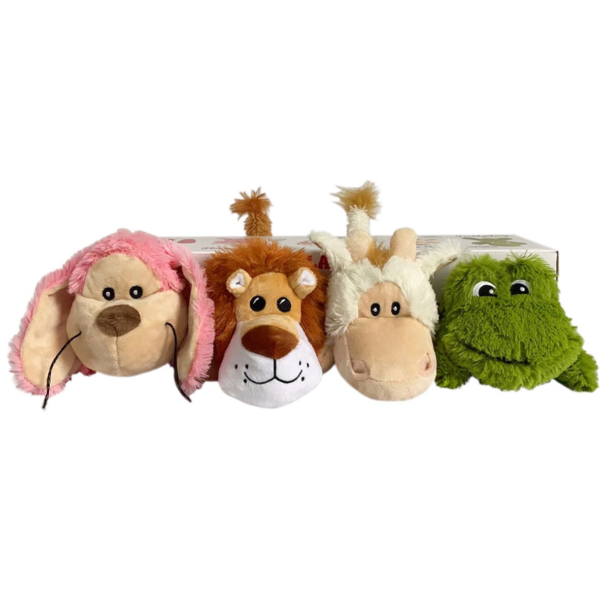 KONG COZIES DOG TOYS 4 PACK