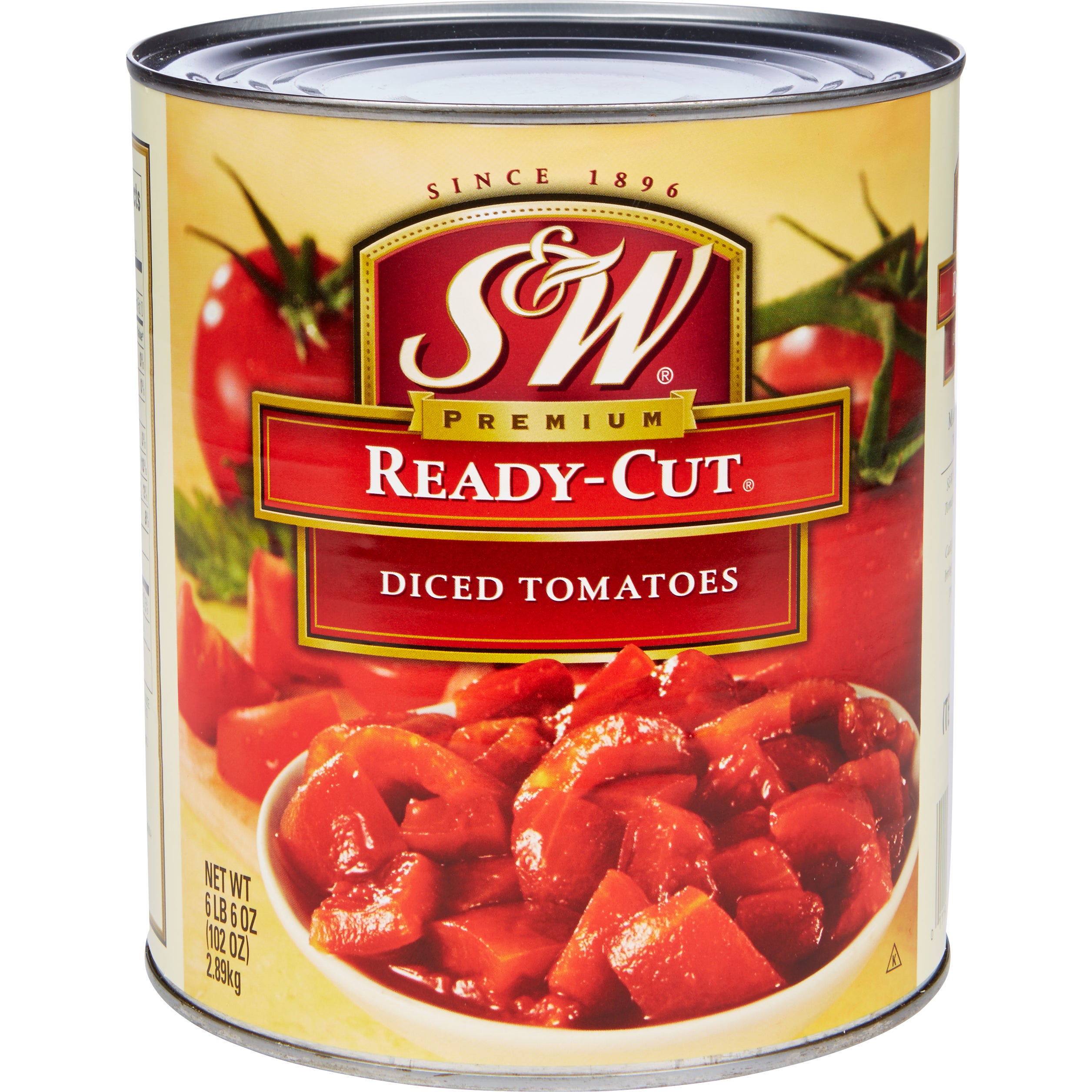 S & W DICED TOMATOES #10 CAN