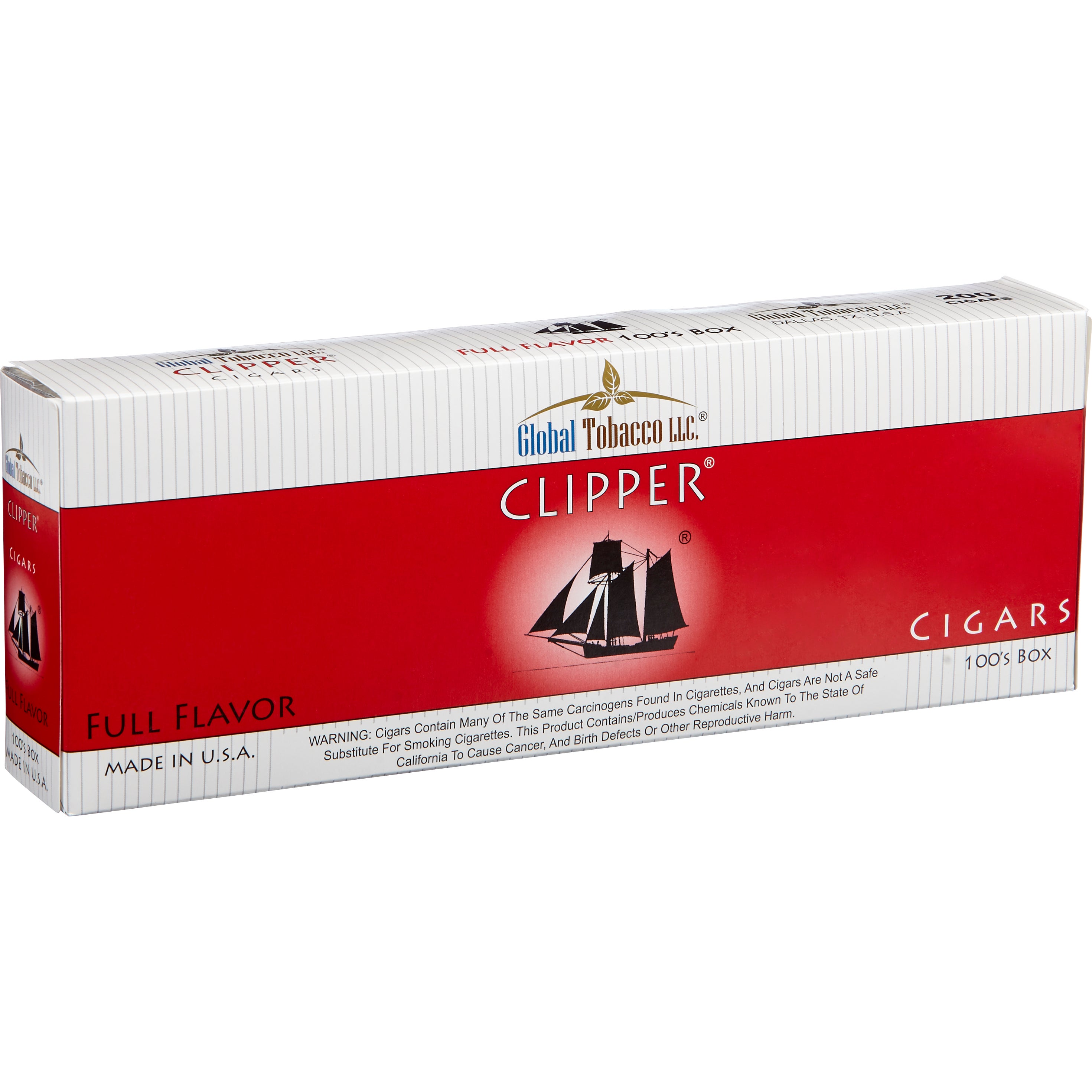 CLIPPER CIGARS FULL FLAVOR 100 10/20 COUNT