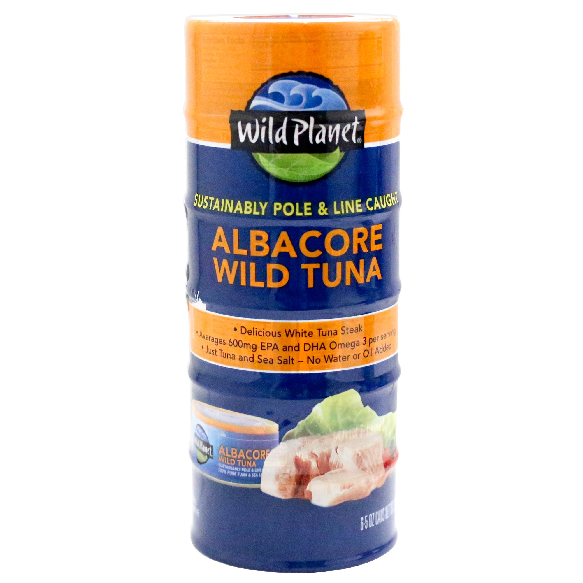 WILD PLANET ALBACORE TUNA 6/5 OZ (1.87 LBS) - Image 1