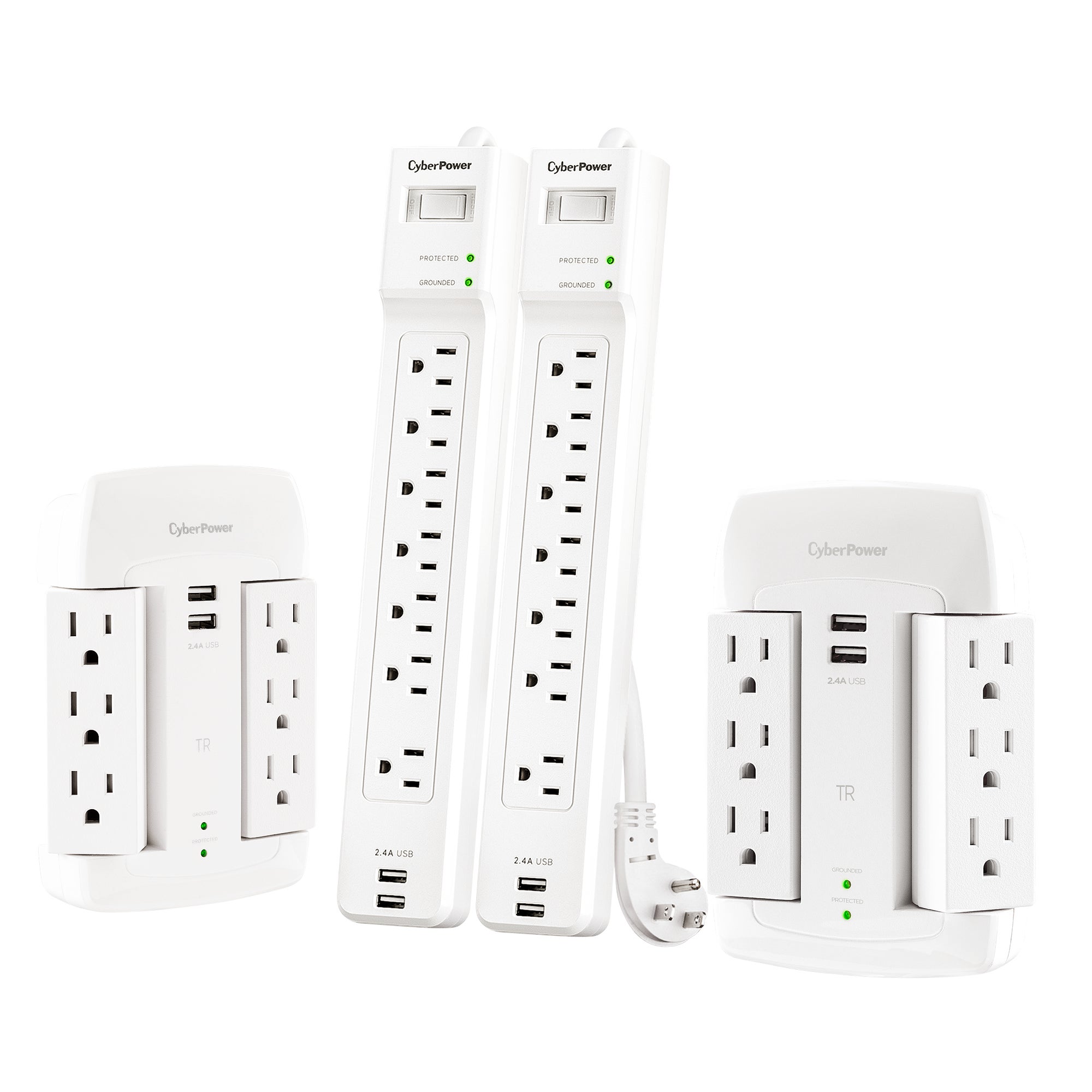 CYBERPOWER SURGE PROTECTOR 4 PACK