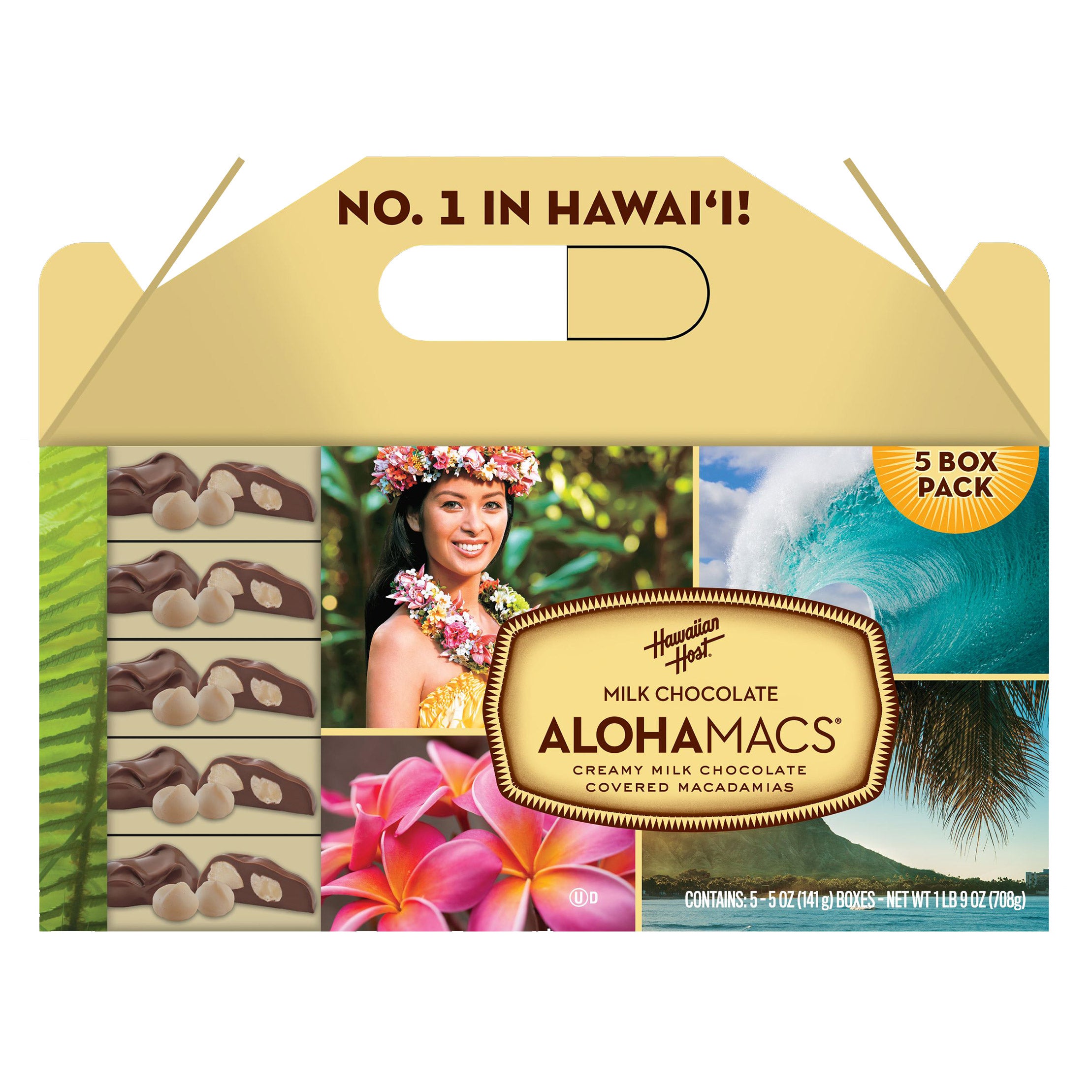 HAWAIIAN HOST ALOHA MACS CARRYPACK 5 / 5 OZ - Image 1