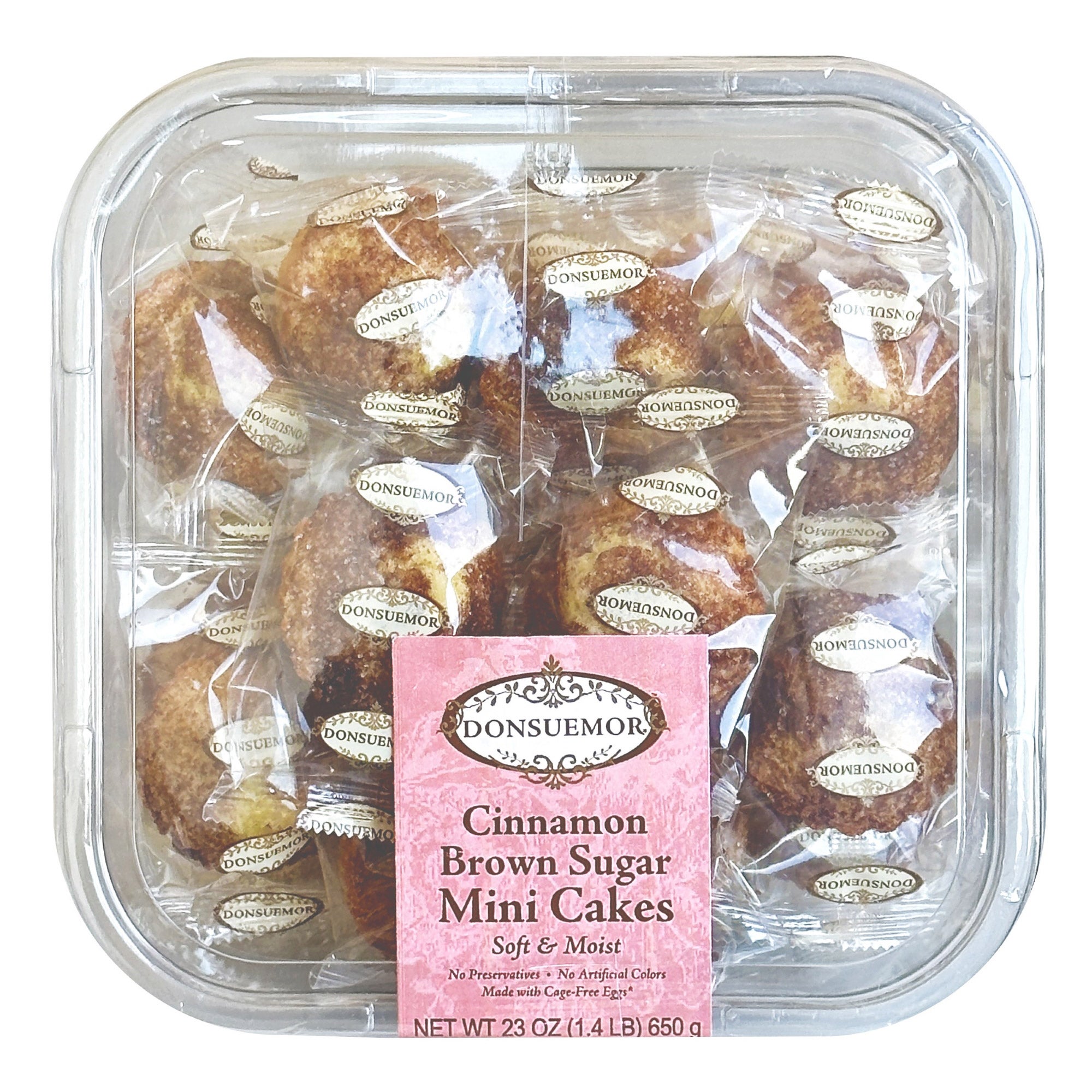 DONSUEMOR CINNAMON SUGAR CAKES 26 COUNT 23 OUNCES - Image 1
