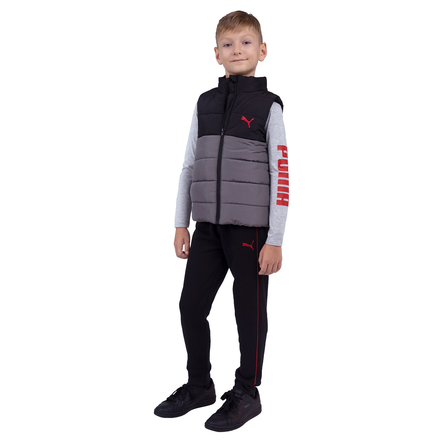 PUMA KIDS' 3PC VEST SET - Image 1