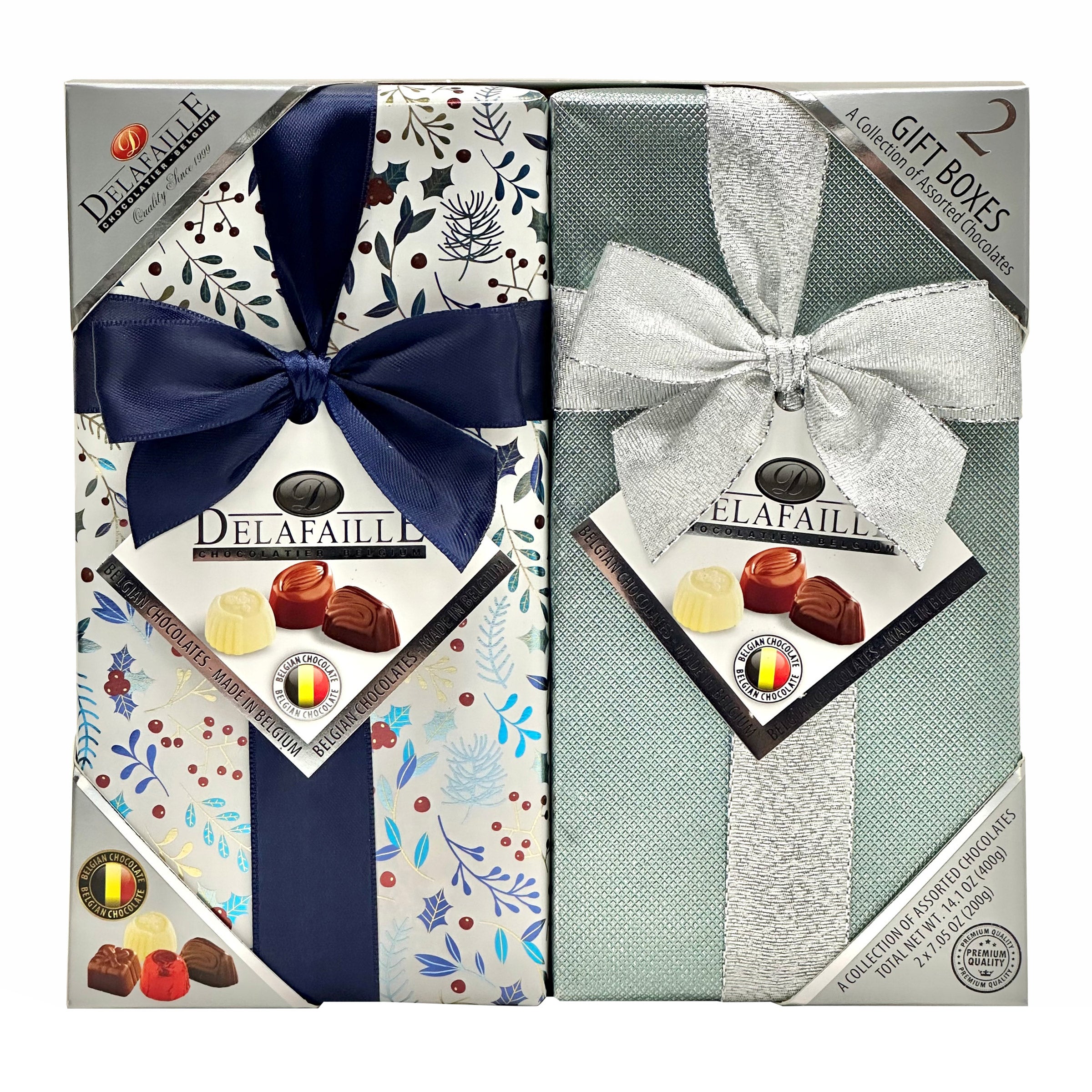 DELAFAILLE BELGIAN CHOCOLATES 2/7.05 OZ