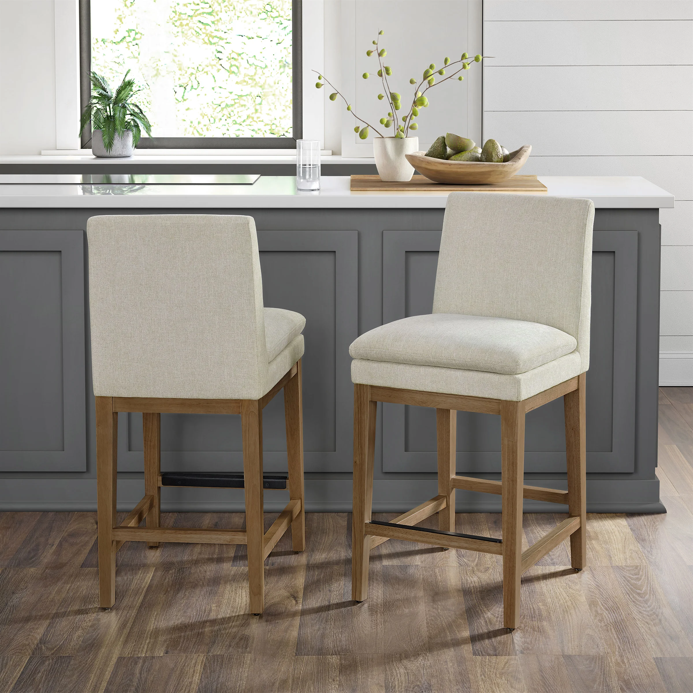 AIDEN & IVY RYLEE COUNTER HEIGHT STOOL 2-PACK