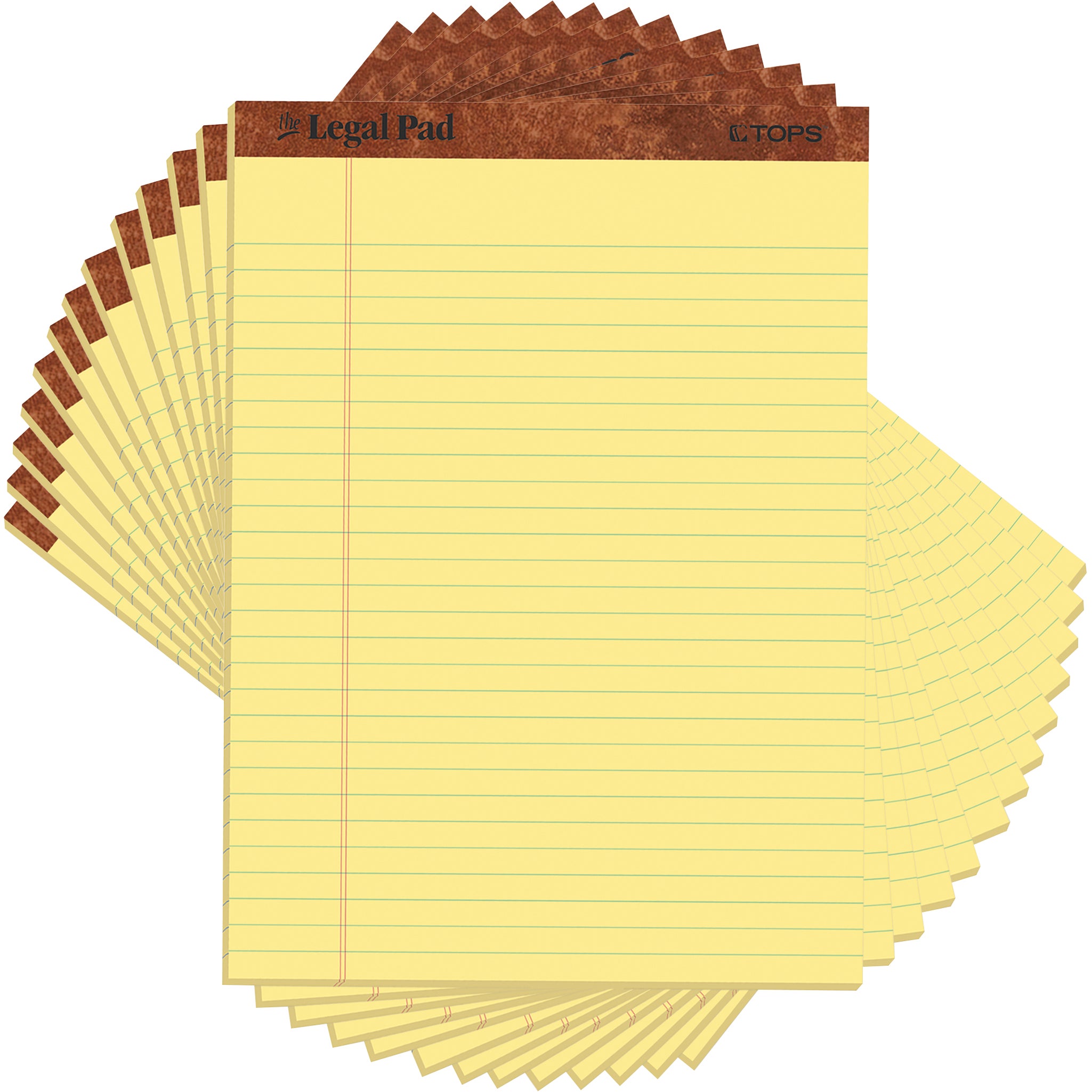 PAD,LGL RULED,PERF,LTR - Image 1
