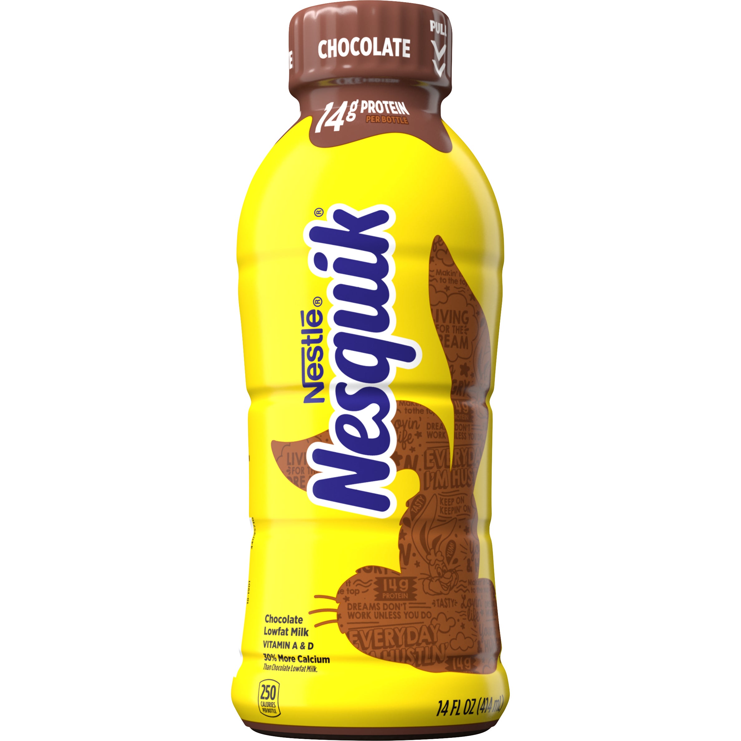 NESQUIK CHOCOLATE MILK 12/14 OZ - Image 1