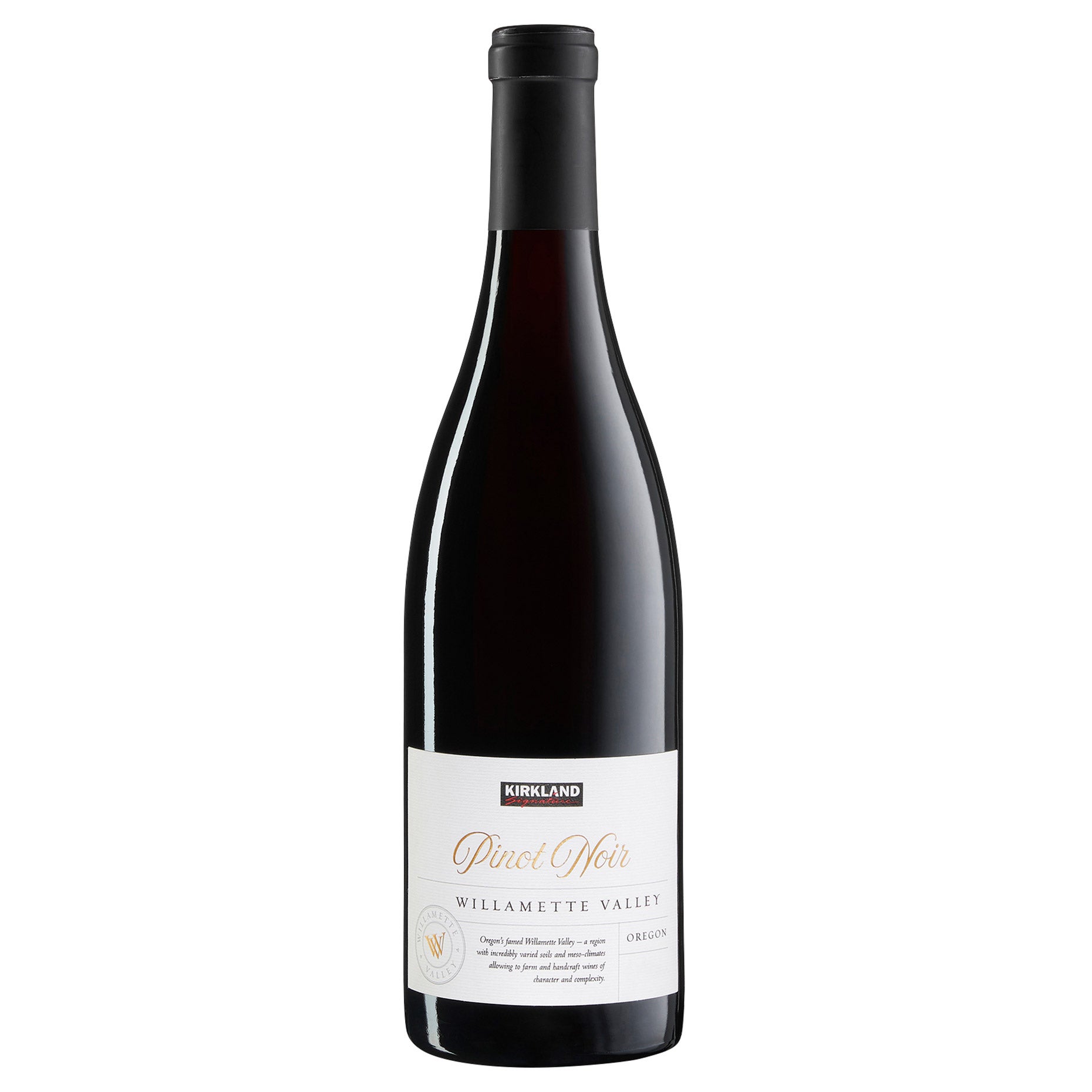 KIRKLAND SIGNATURE PINOT NOIR WILLAMETTE VLLY 750ML