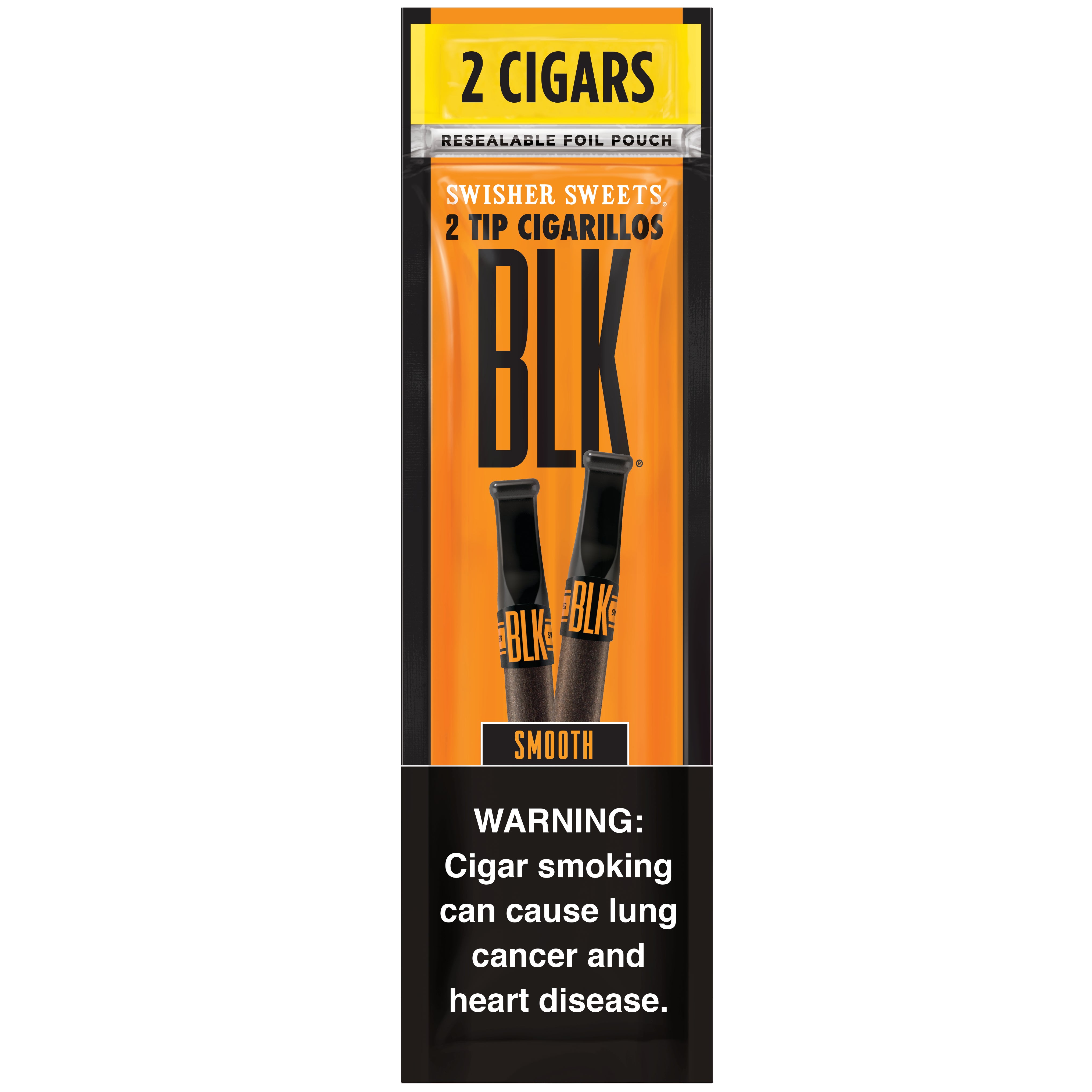 SWISHER SWEETS BLK - SMOOTH CIGARILLO 15/2CT SAVE ON 2