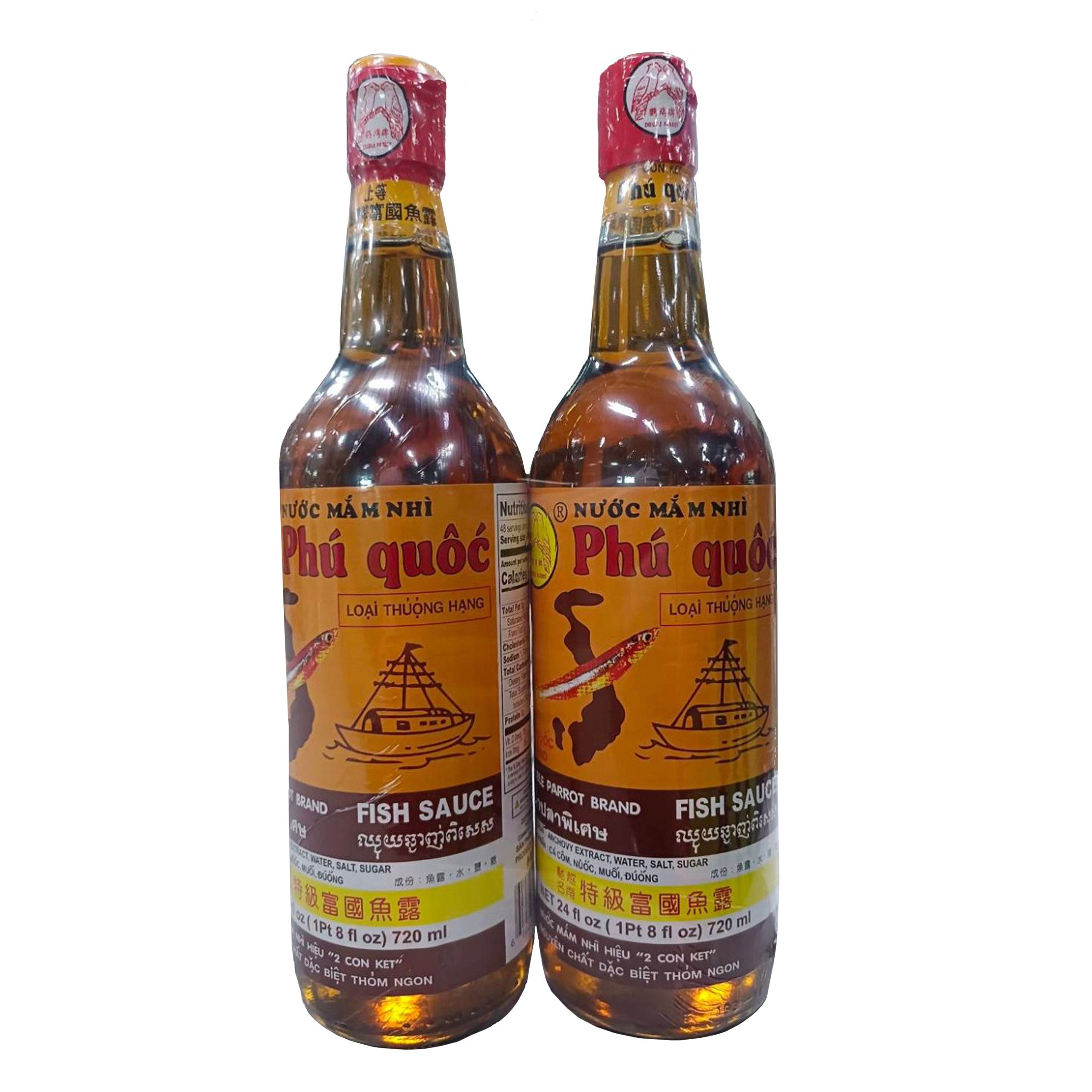 DOUBLE PARROT PHU QUOC FISH SAUCE 2/24 OZ