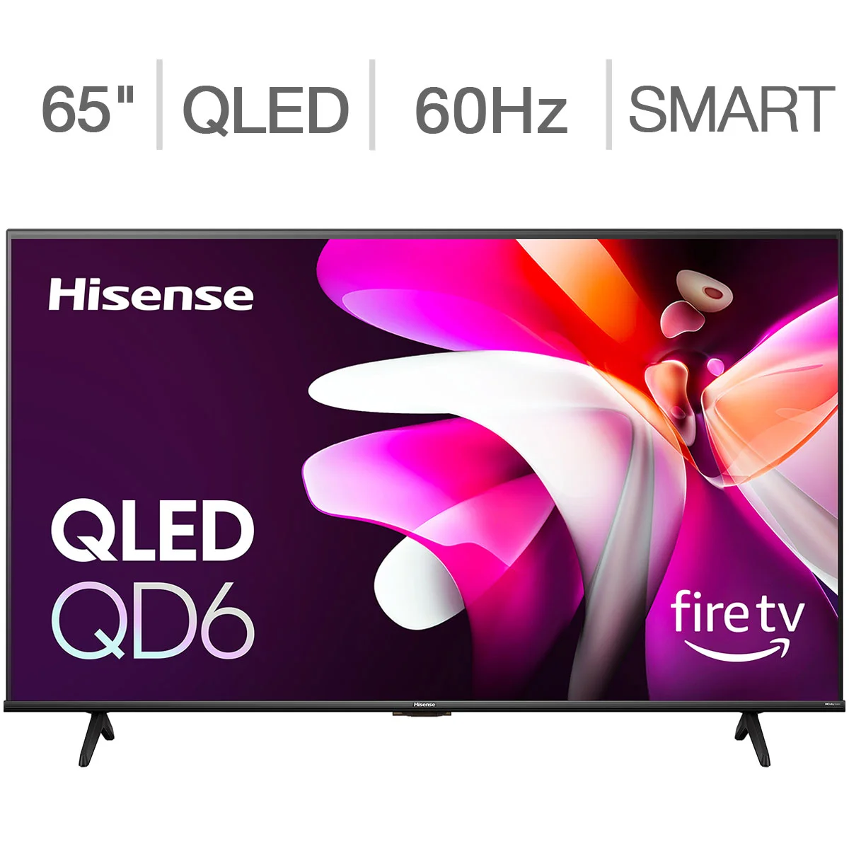 HISENSE 65QD65NF 65¨ CLASS (64.5¨ DIAG) 4K QLED LCD TV