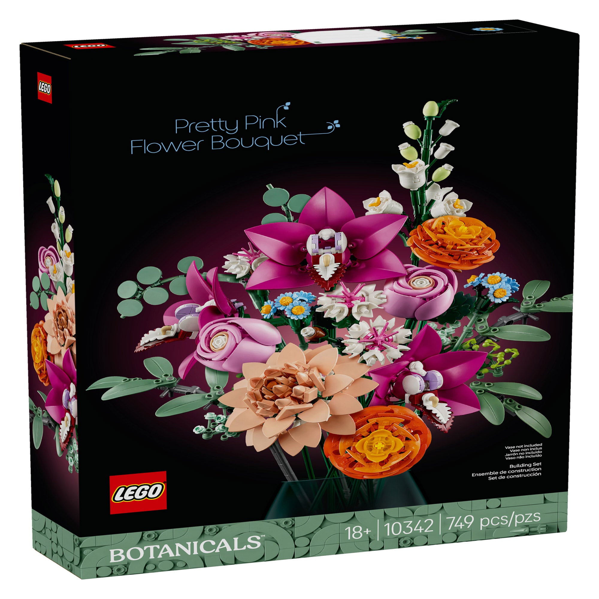 LEGO PRETTY PINK FLOWER BOUQUET