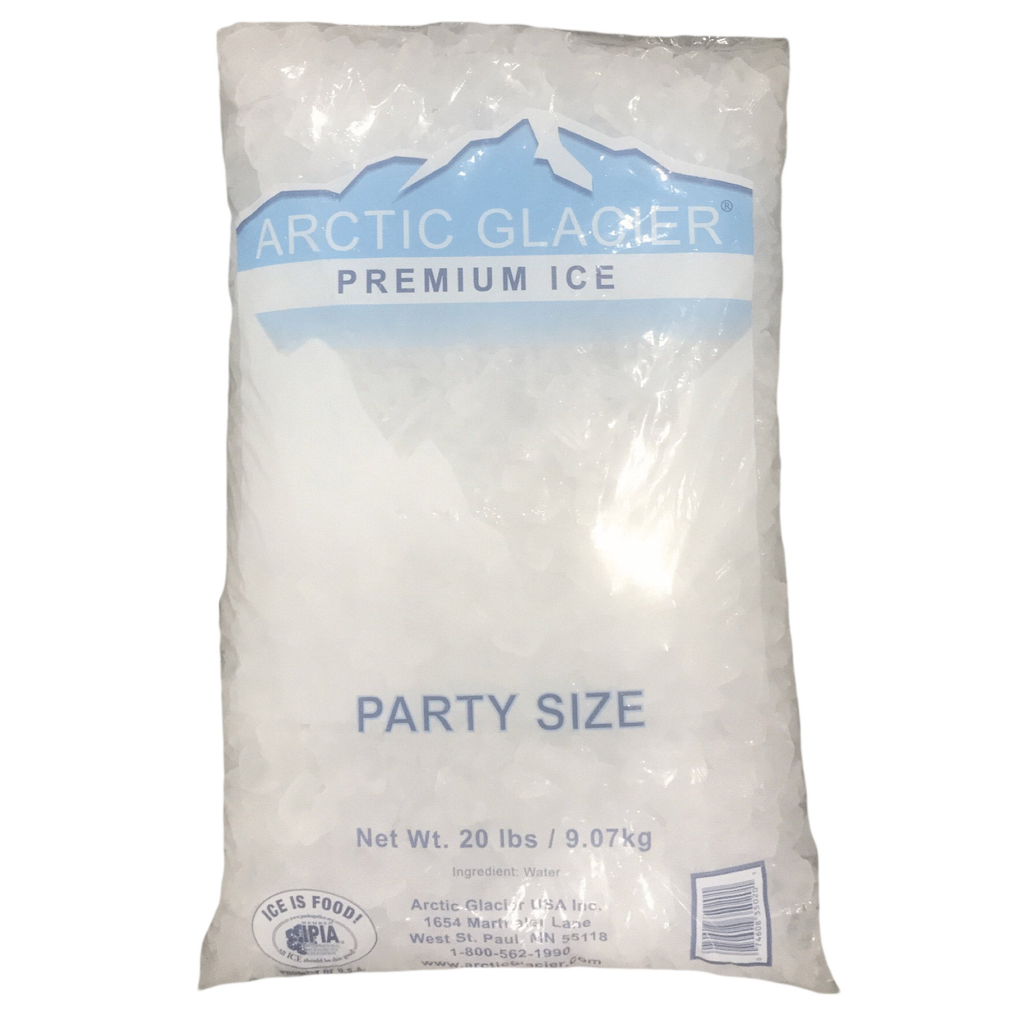 ARCTIC GLACIER BAGGED ICE 20 LB
