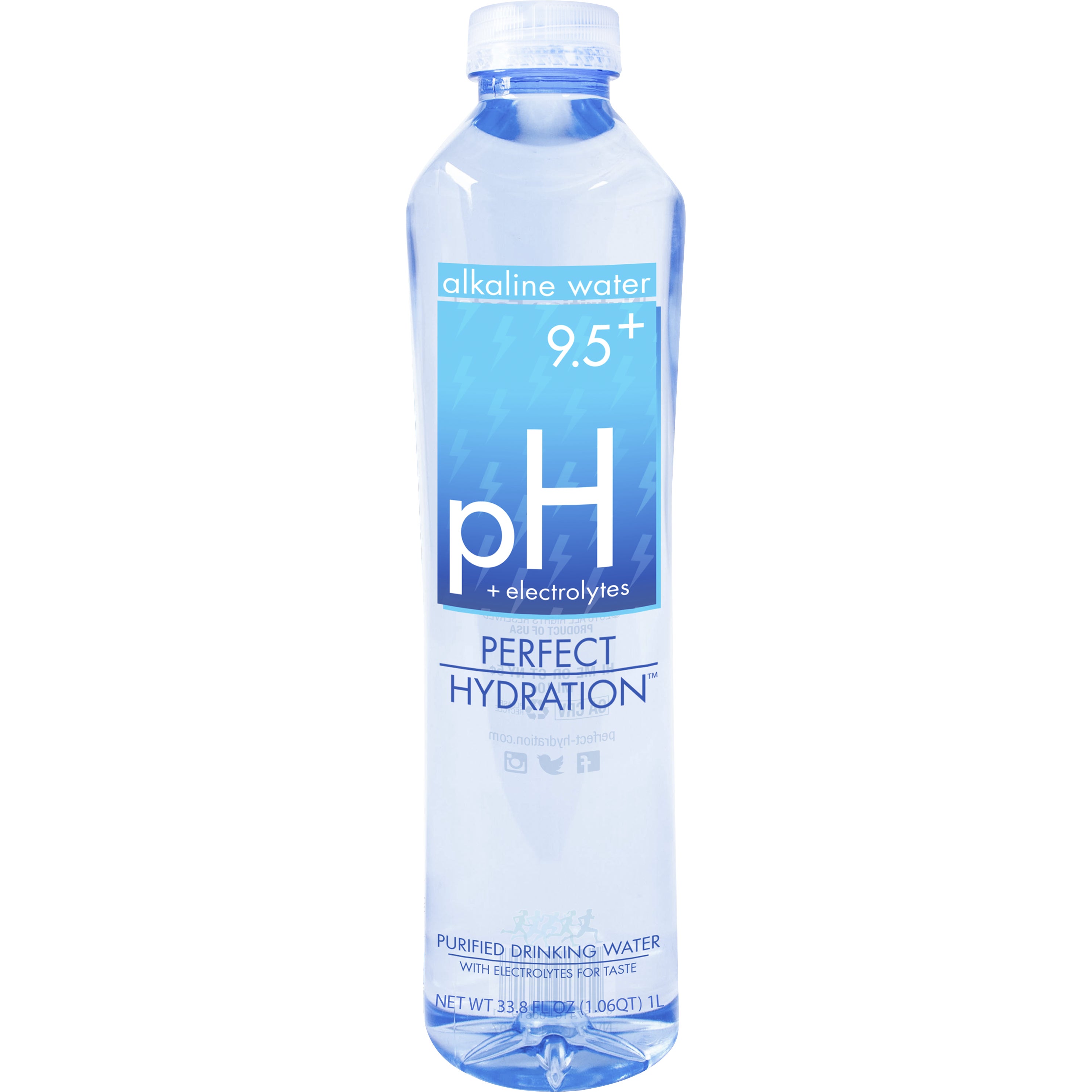 PERFECT HYDRATION ALKALINE WATER 12 PACK 1 LITER EACH