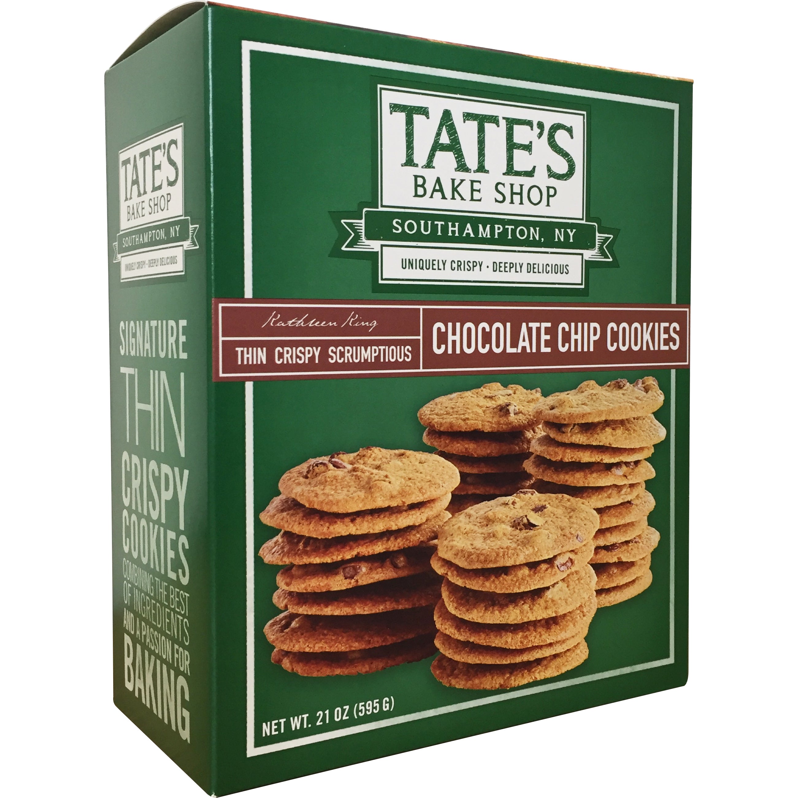 TATE'S BAKE SHOP CHOCOLATE CHIP COOKIES 21 OZ (1.31 LB) - Image 1