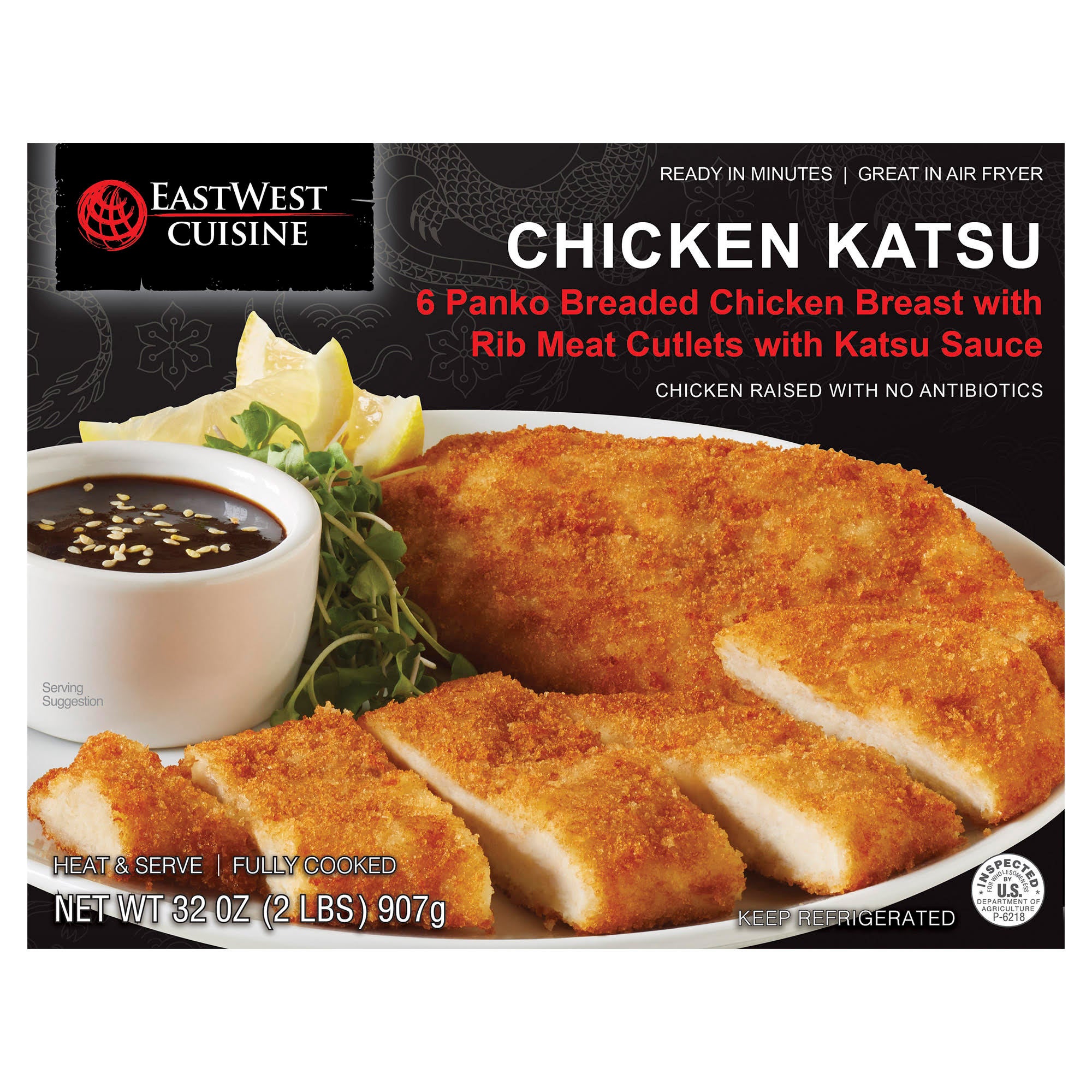 EAST WEST CUISINE CHICKEN KATSU 32 OUNCES