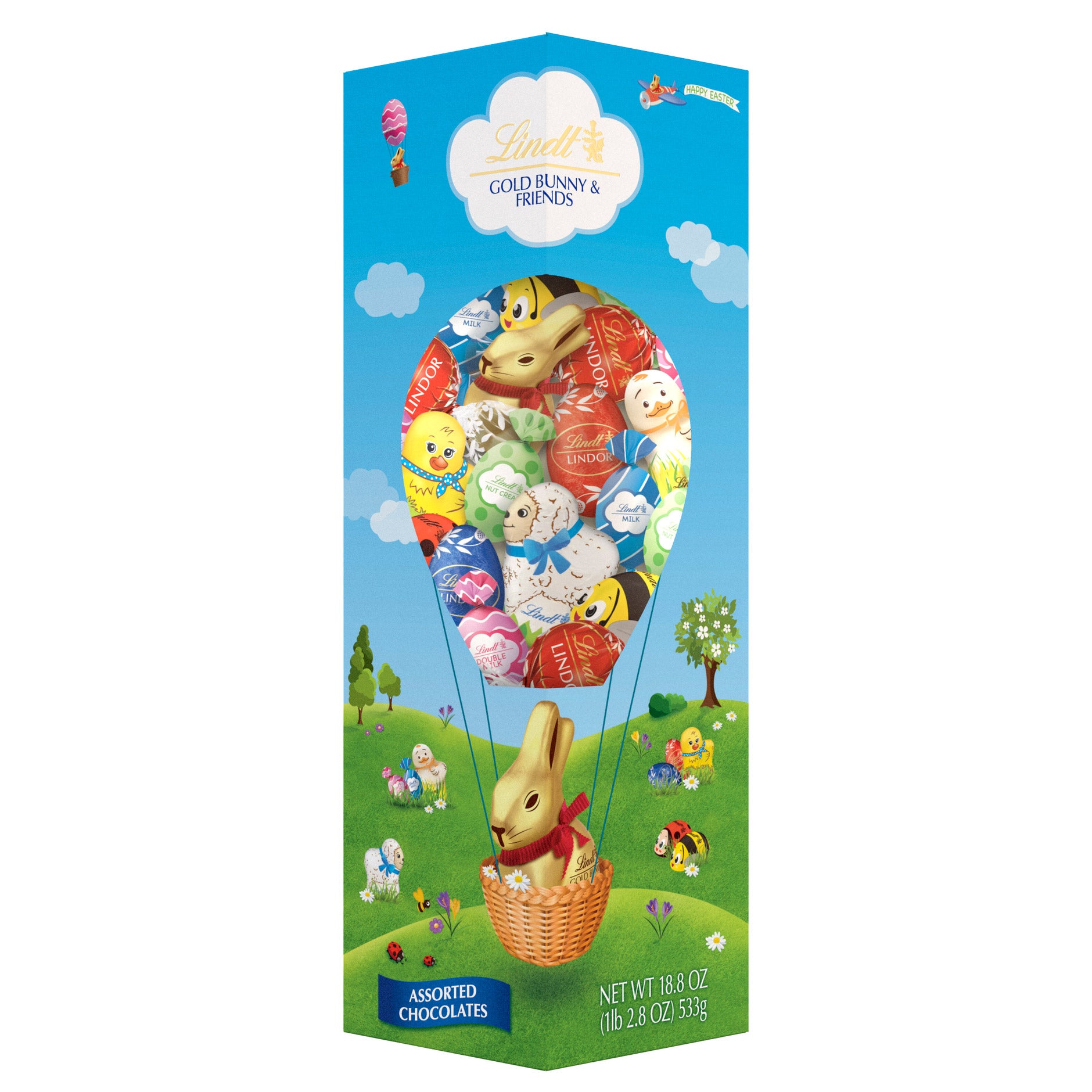 LINDT GOLD BUNNY & FRIENDS 18.7 OZ