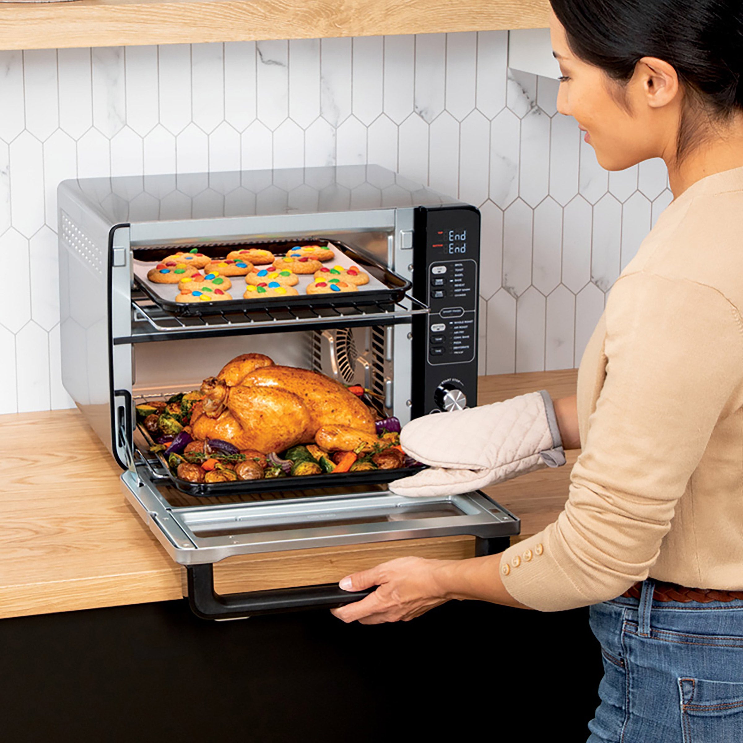 NINJA DOUBLE OVEN