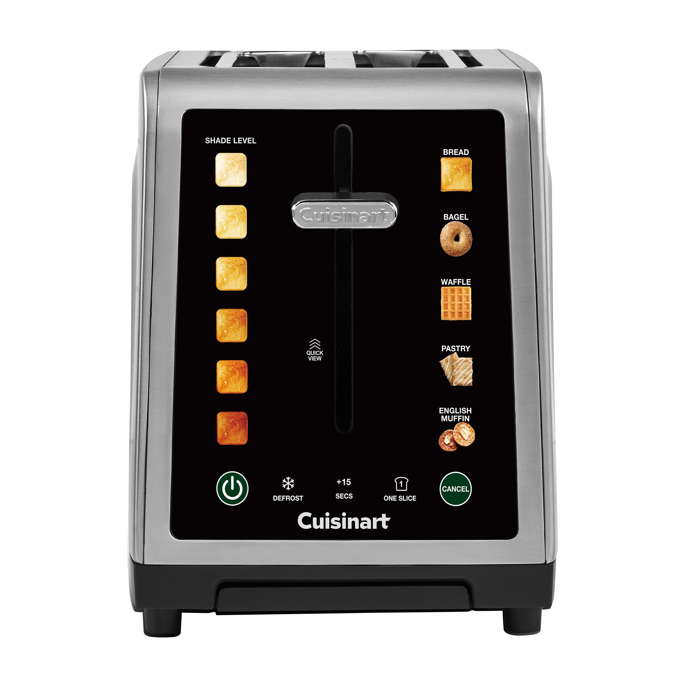 CUISINART 2 SLICE DIGITAL TOASTER