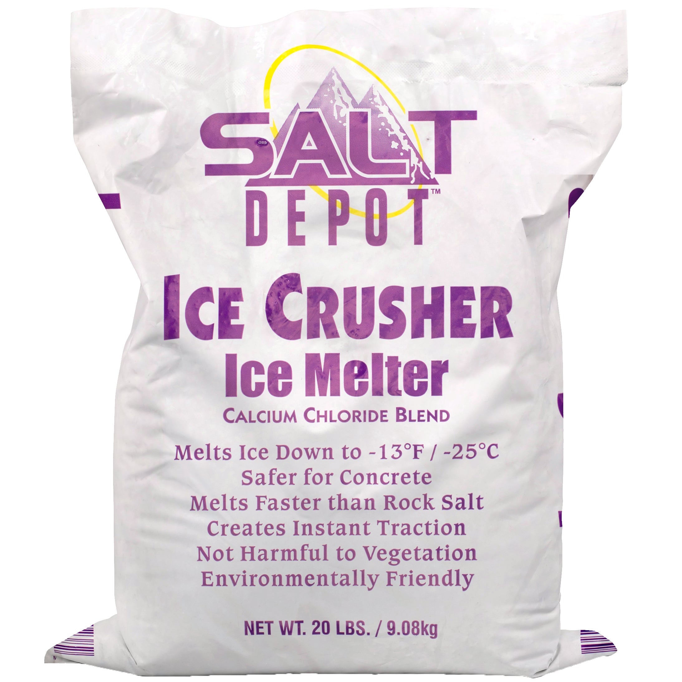 SALT DEPOT ICE CRUSHER 50LB BAG
