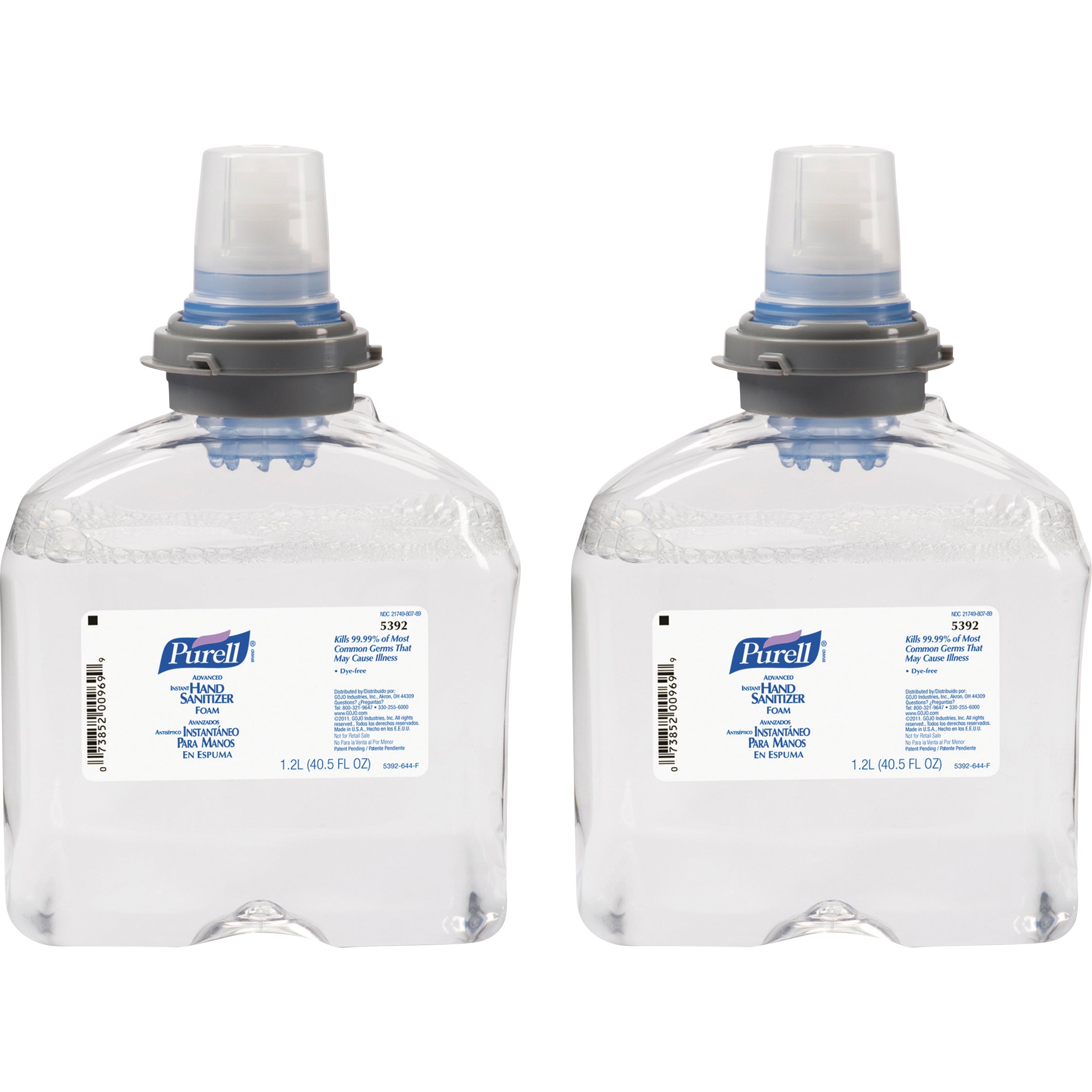 PURELL TFX FOAM 1200ML WHITE GOJ539202CT 2CT - Image 1
