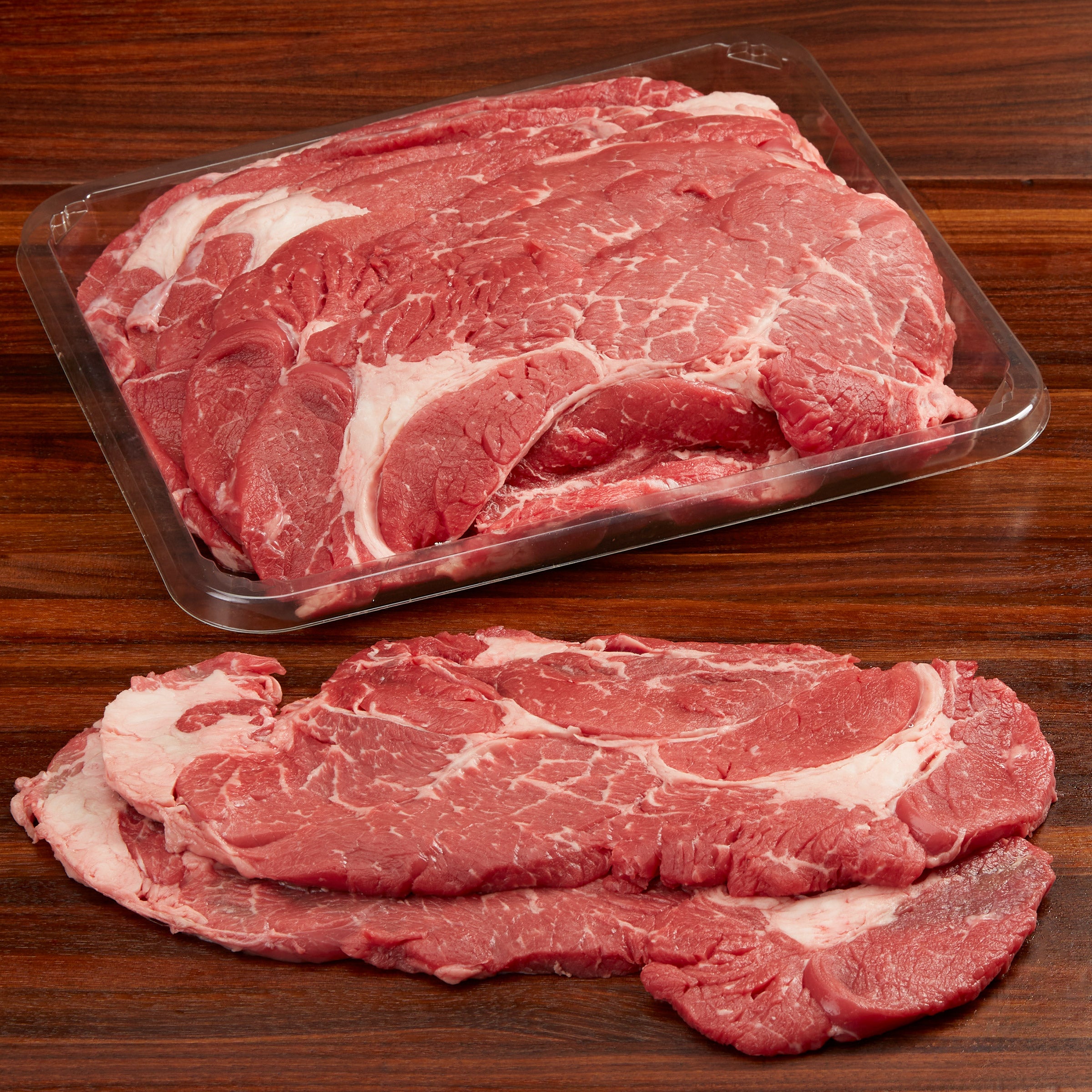 BEEF CHUCK STEAK CARNE ASADA USDA CHOICE PER LB - Image 1