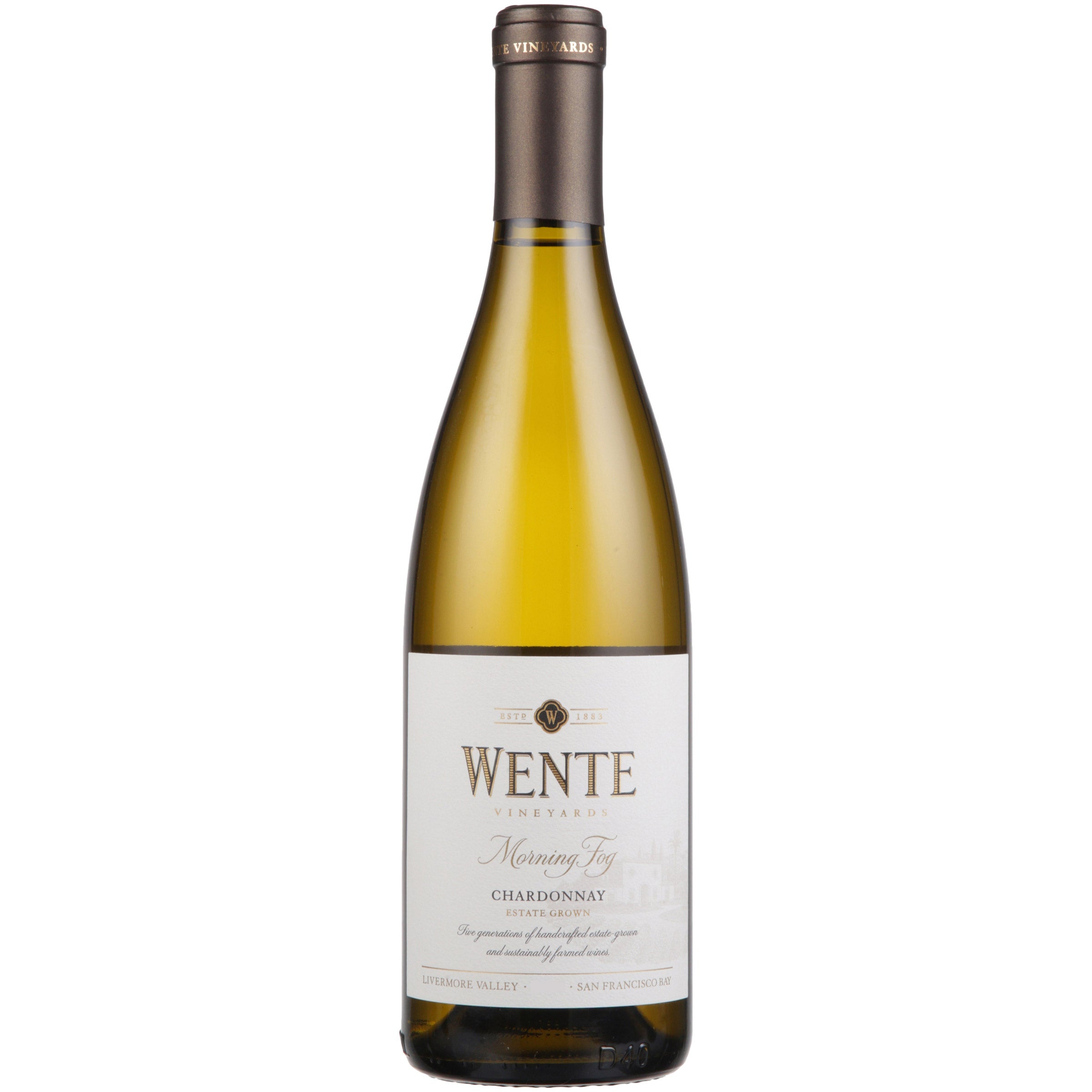 WENTE VINEYARDS MORNING FOG CHARDONNAY CENTRAL COAST CA 750ML