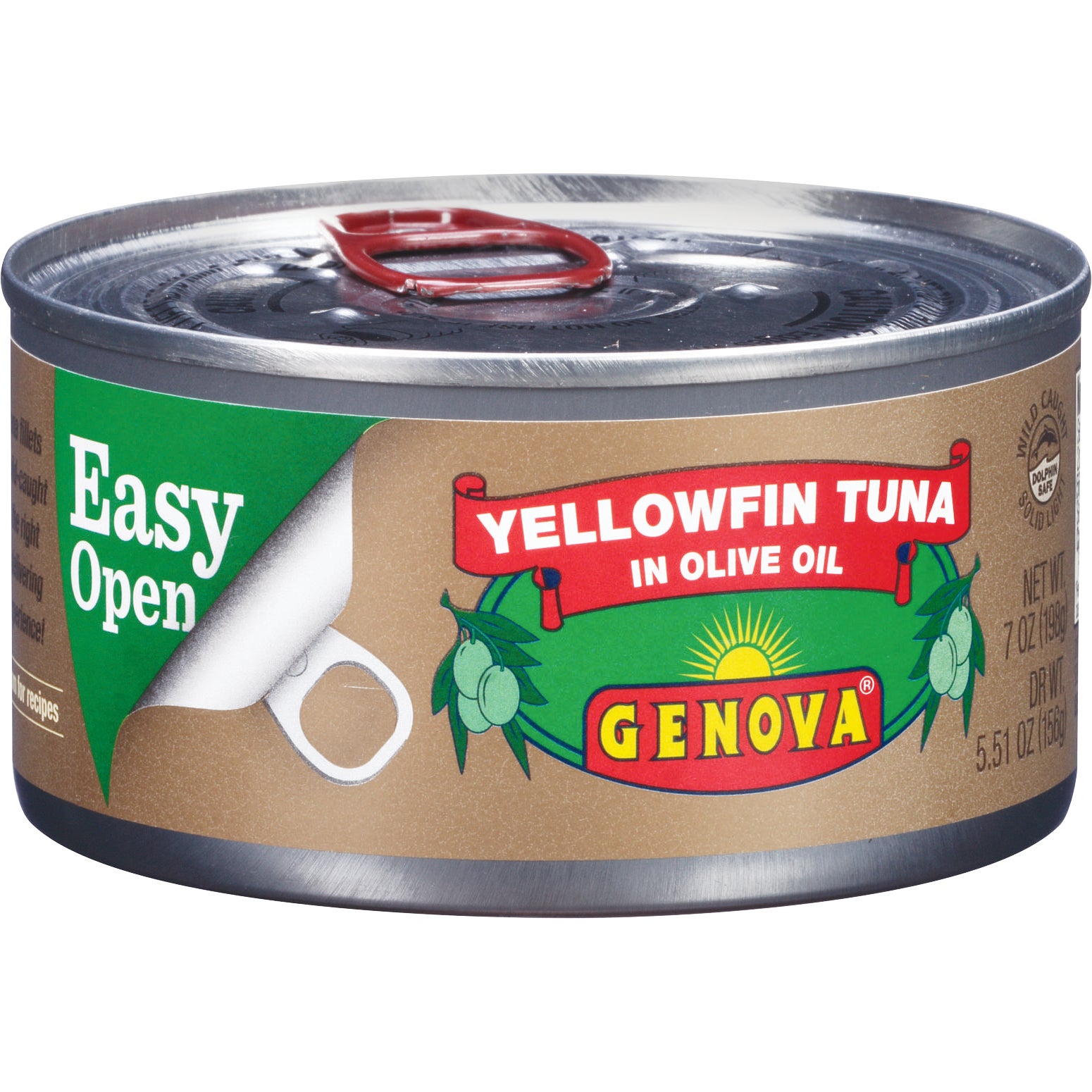 GENOVA LIGHT TUNA IN OIL 6/7 OZ