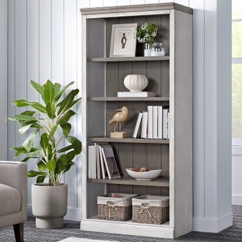 BAYSIDE FURNISHINGS EVELYN MAE 72¨ BOOKCASE