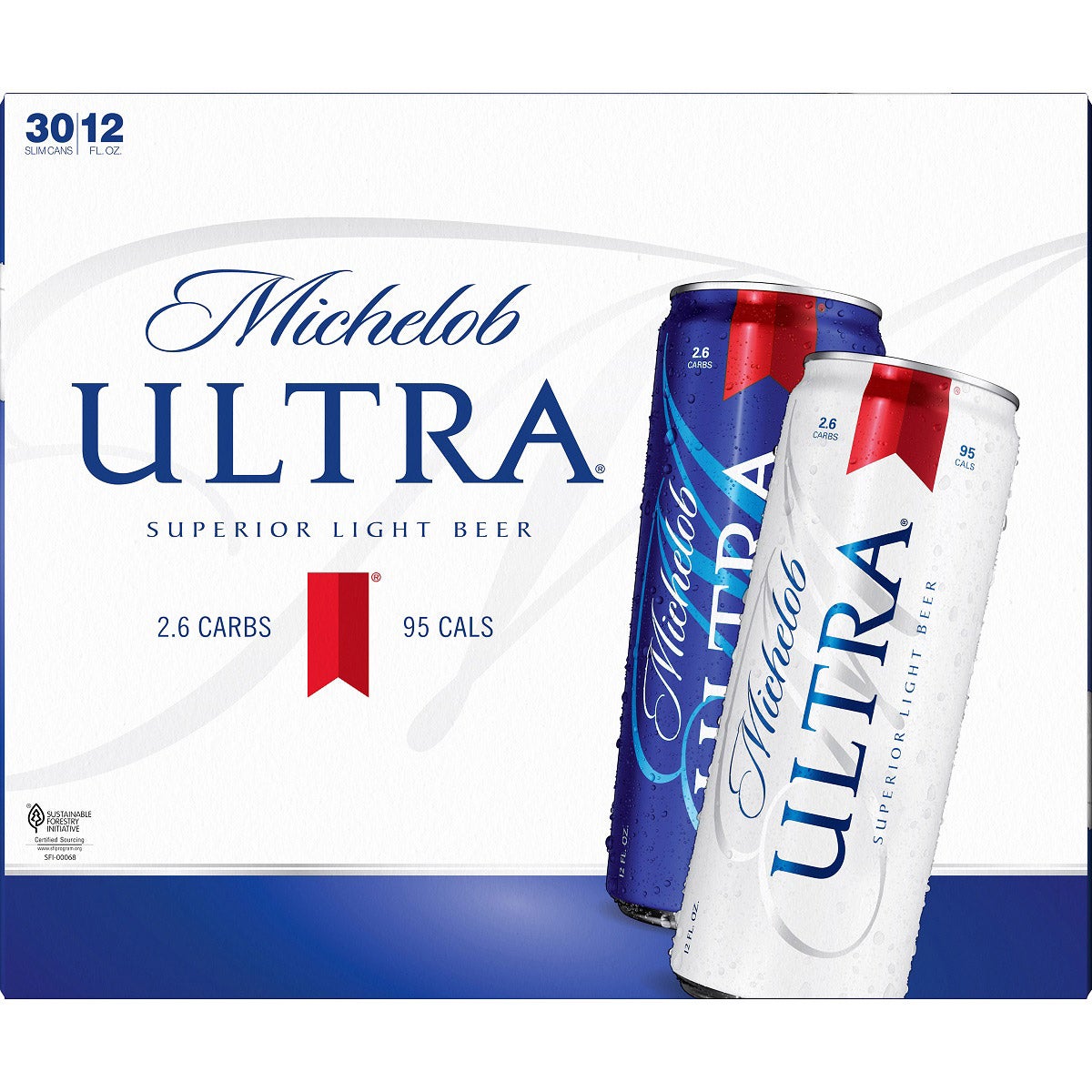 MICHELOB ULTRA LOW CARBOHYDRATE BEER 30/12OZ CANS